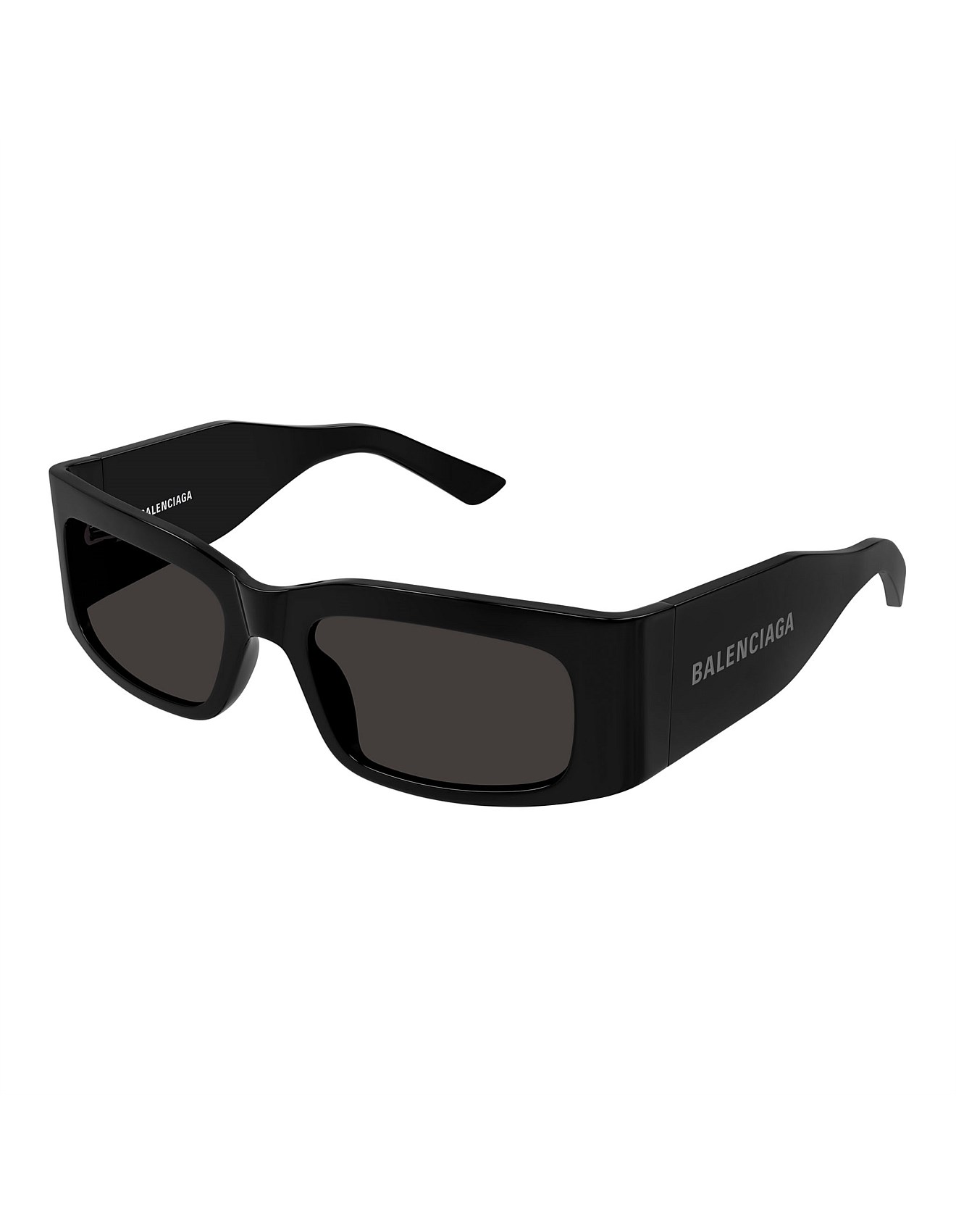 Balenciaga Black Rectangle Sunglasses David Jones