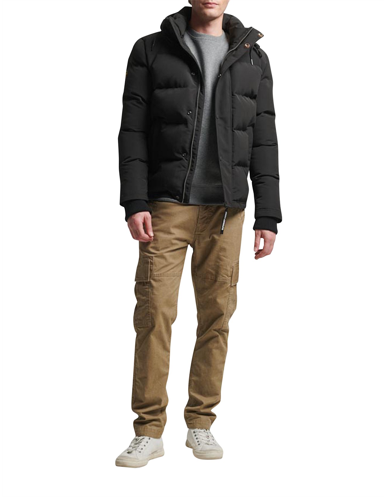 Superdry Everest Short Hooded Puffer David Jones