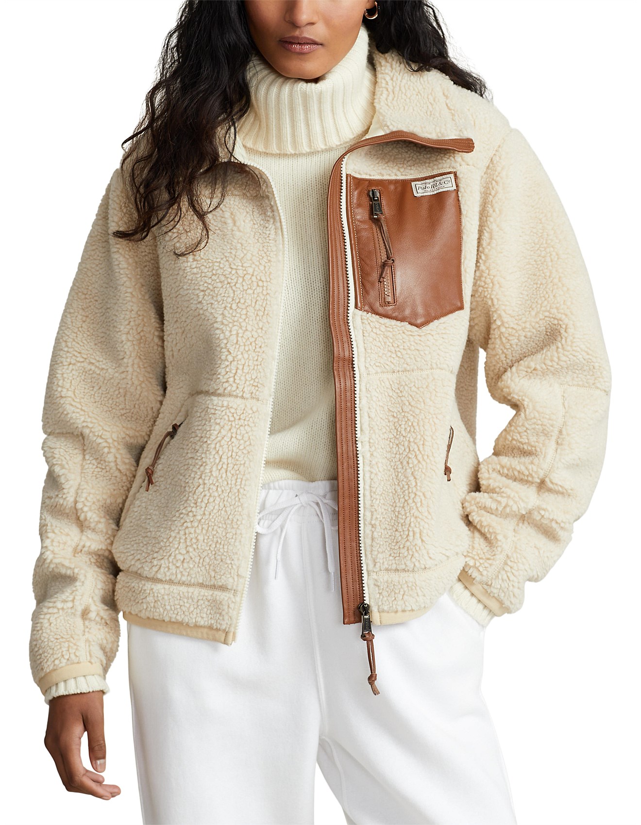 ジャケット・アウター Polo by Ralph Lauren Fleece Lined Jacket 楽天市場】ポロ ラルフローレン メンズ レトロパイル ポロスキー