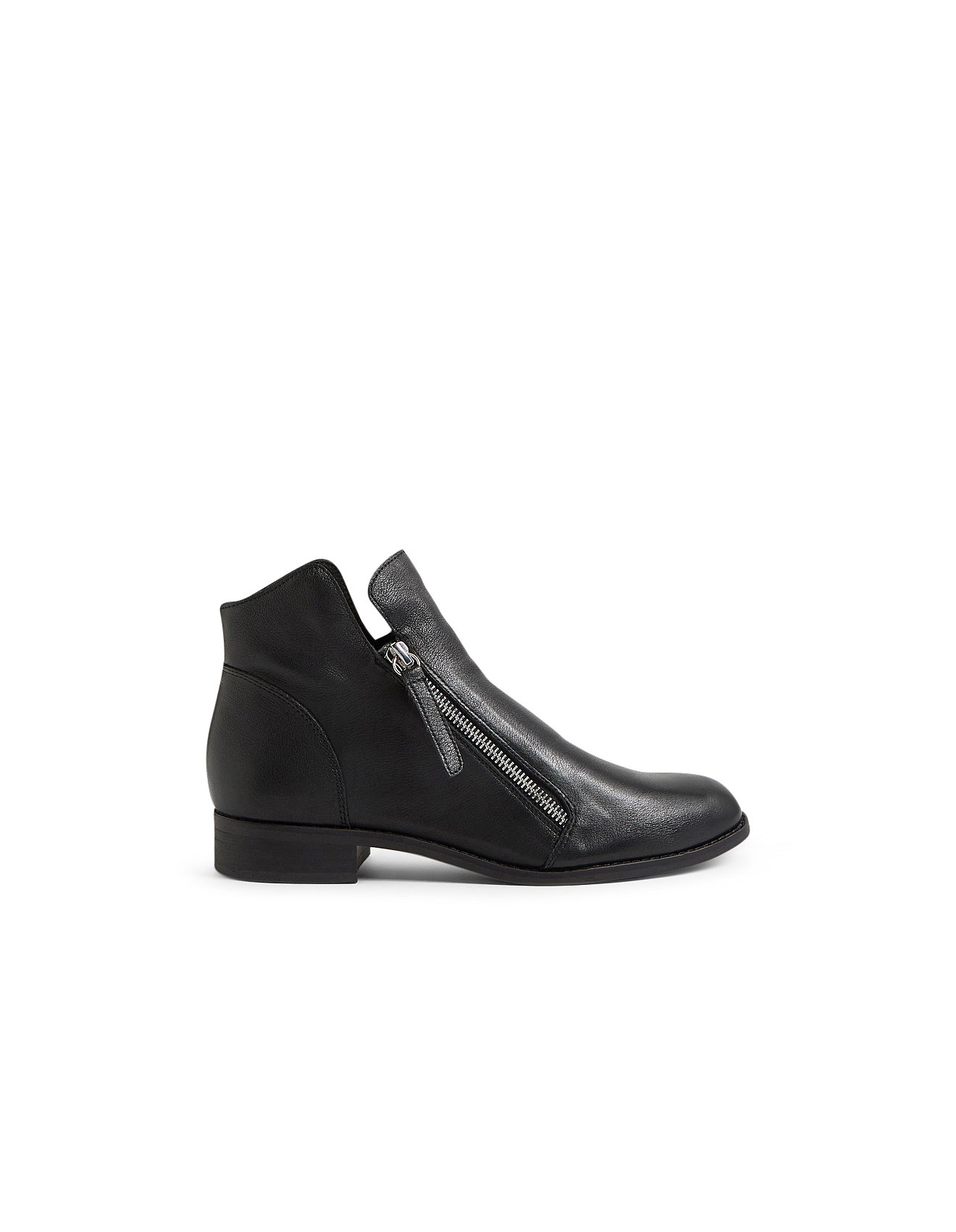 Black Leather Ankle Midas Ankle Boots Sale Midas Bootmaker Midas