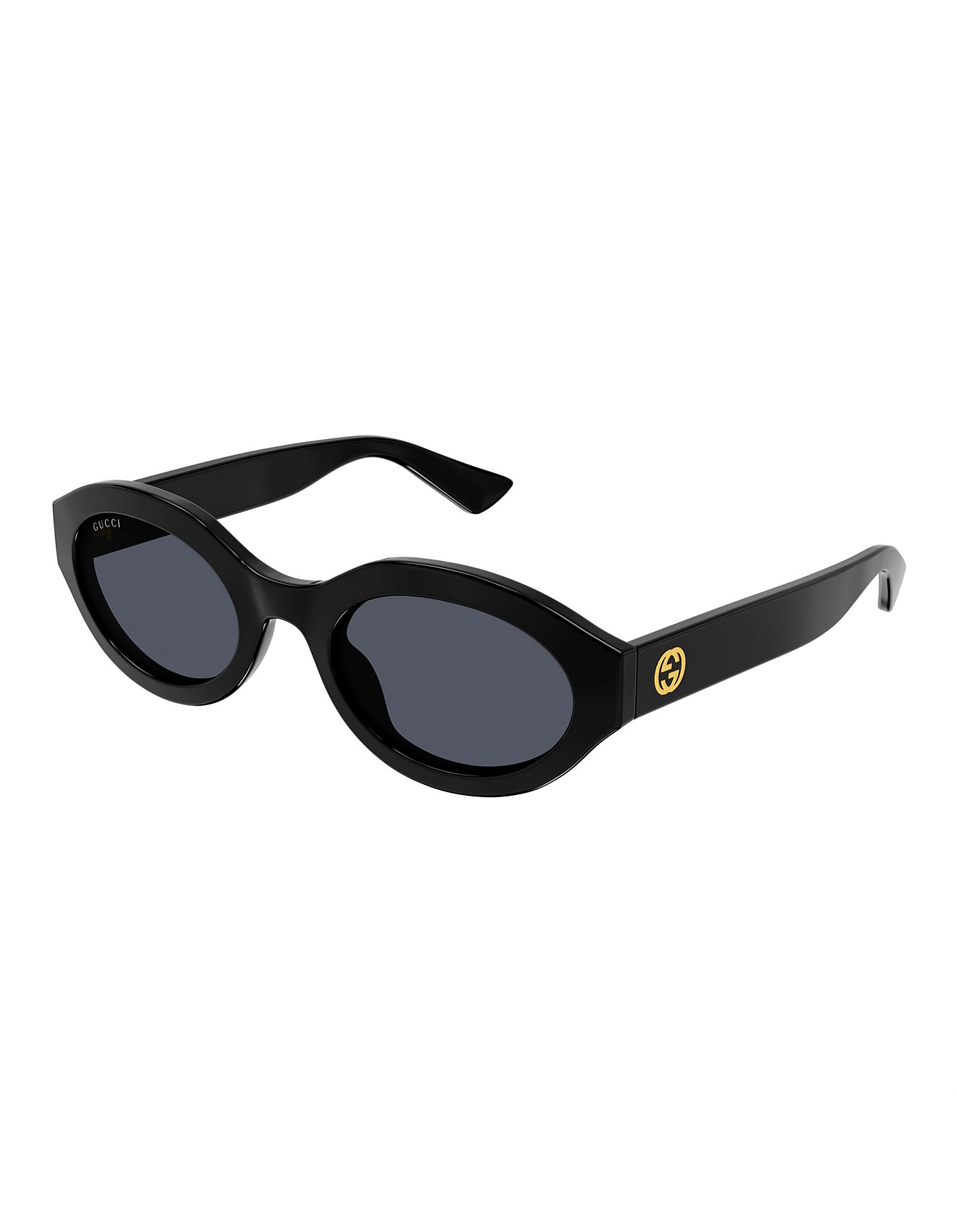 小物 GUCCI oval sunglasses black Gucci Black Oval Sunglasses | David Jones