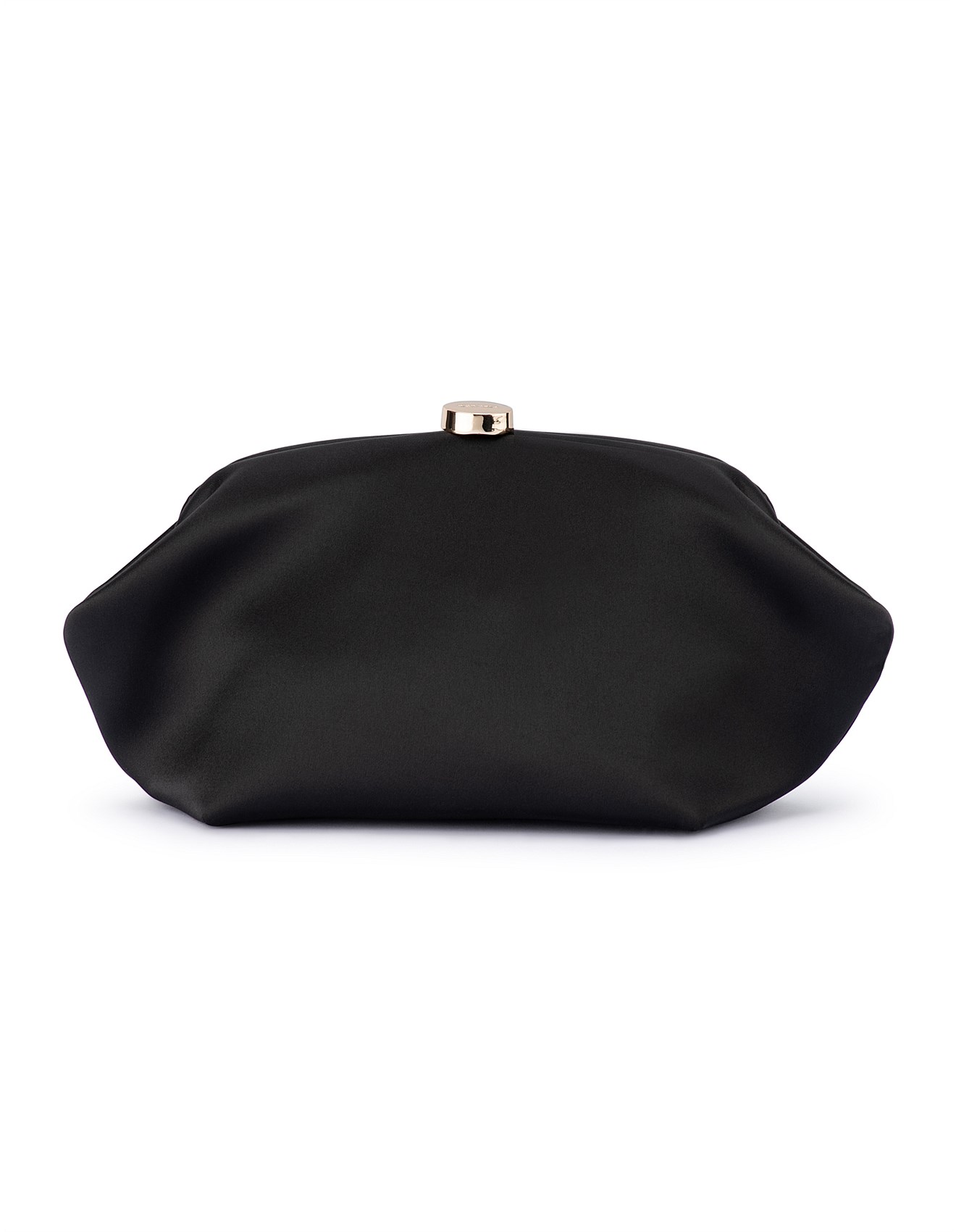 Clearance olga berg black clutch Clearance