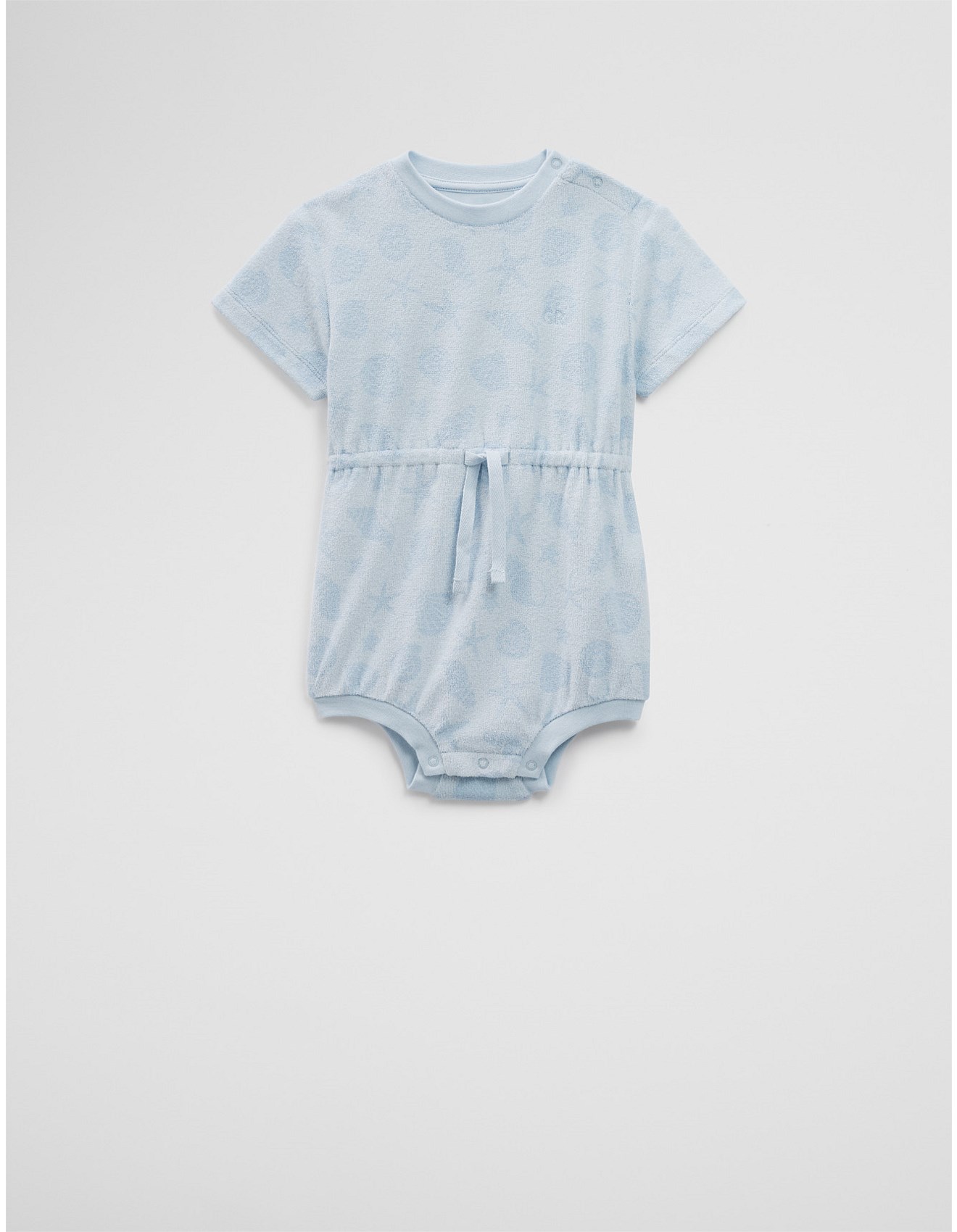 Country Road Organically Grown Cotton Terry Short Sleeve Romper