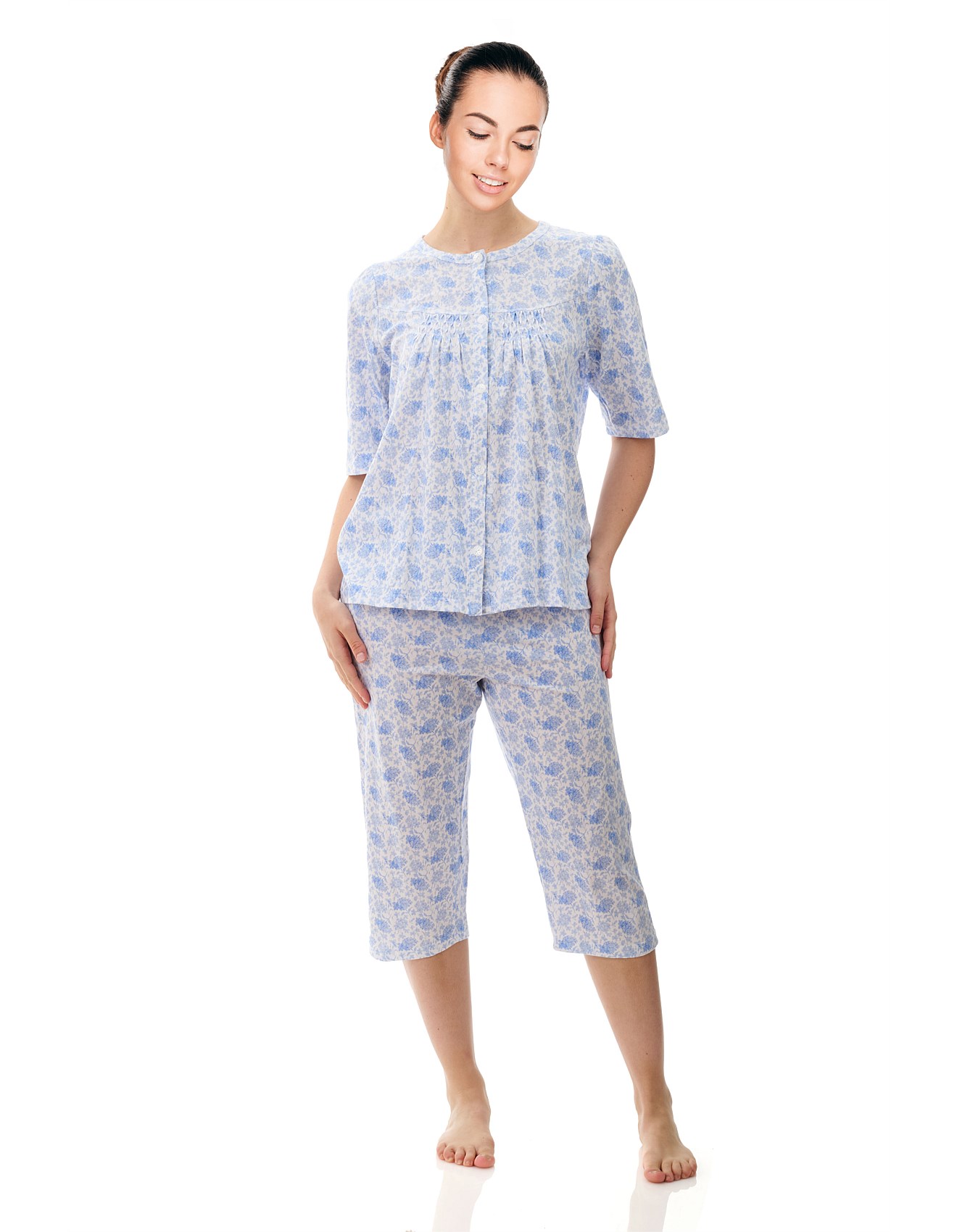 Women'secret Capri-Pyjama Set 'Weekly Sunshine' - Bequem & Fröhlich
