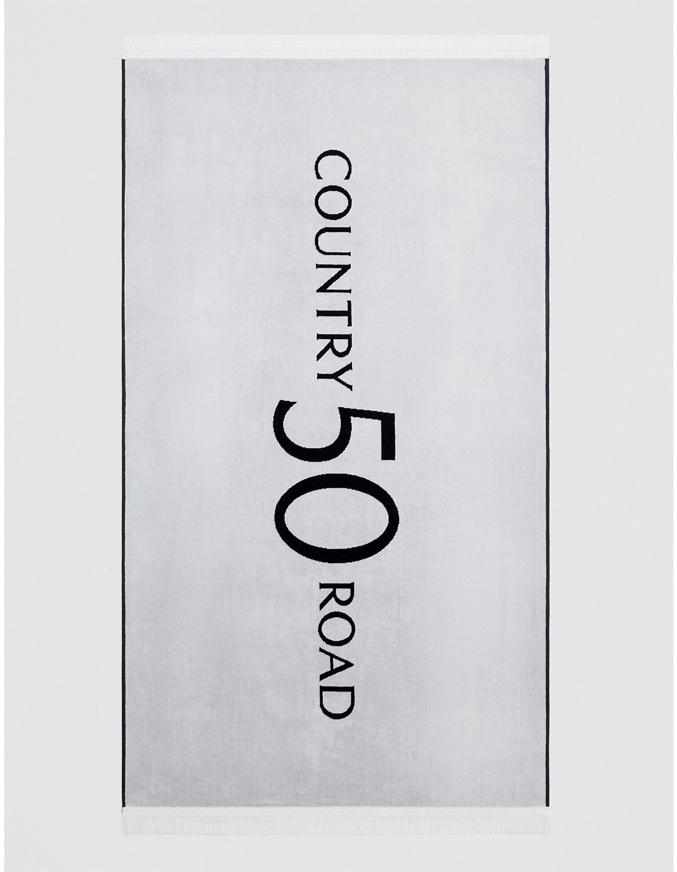 Country Road Verified Australian Cotton Cr 50 Beach Towel David Jones