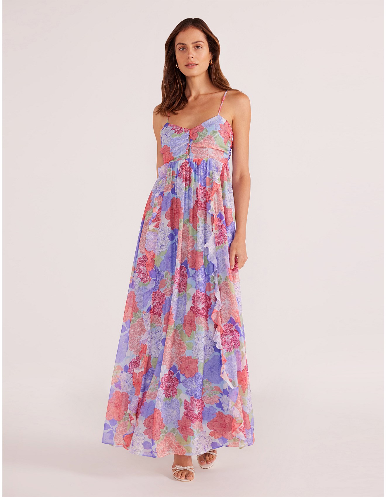 Minkpink Belle Ruffle Maxi Dress | David Jones