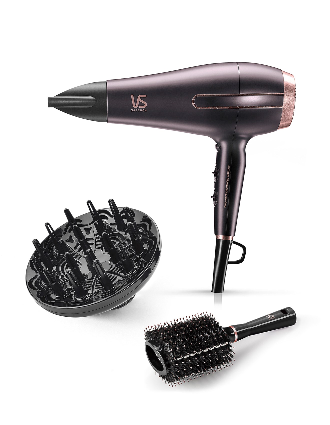 Vidal Sassoon Super Power 2400 Hair Dryer VS Sassoon Smooth Fusion