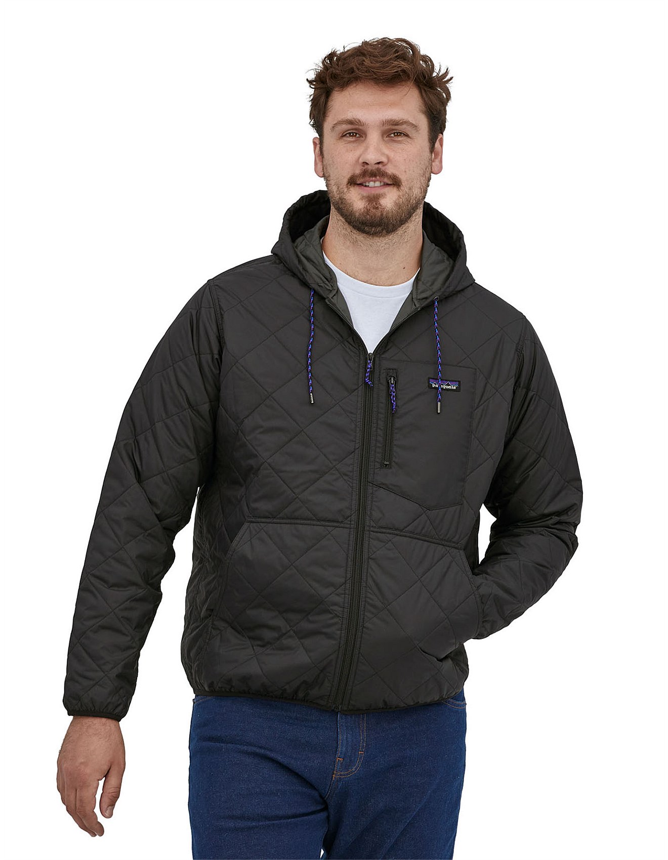 Patagonia Men's Diamond Quilted Bomber Hoody David Jones