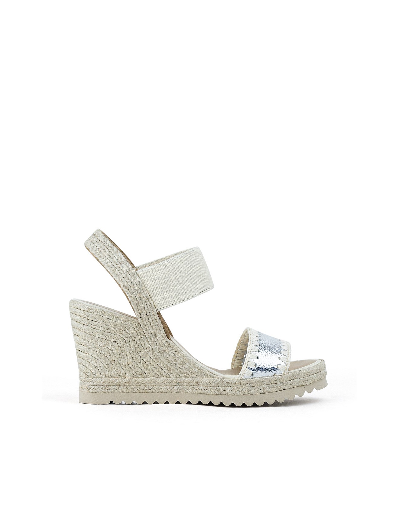Edward Meller Minerva Stitched Elastic Espadrille David Jones