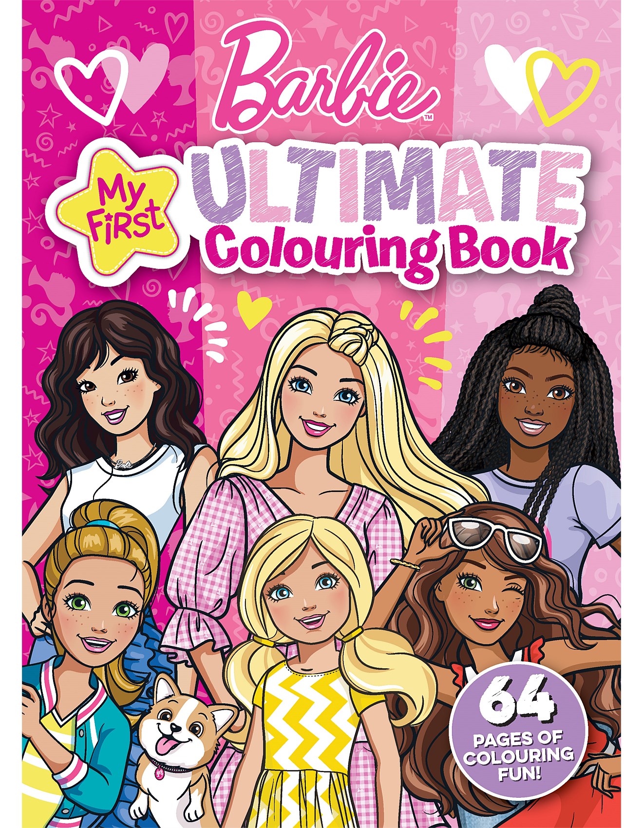 Scholastic Barbie My First Ultimate Colouring Book | David Jones