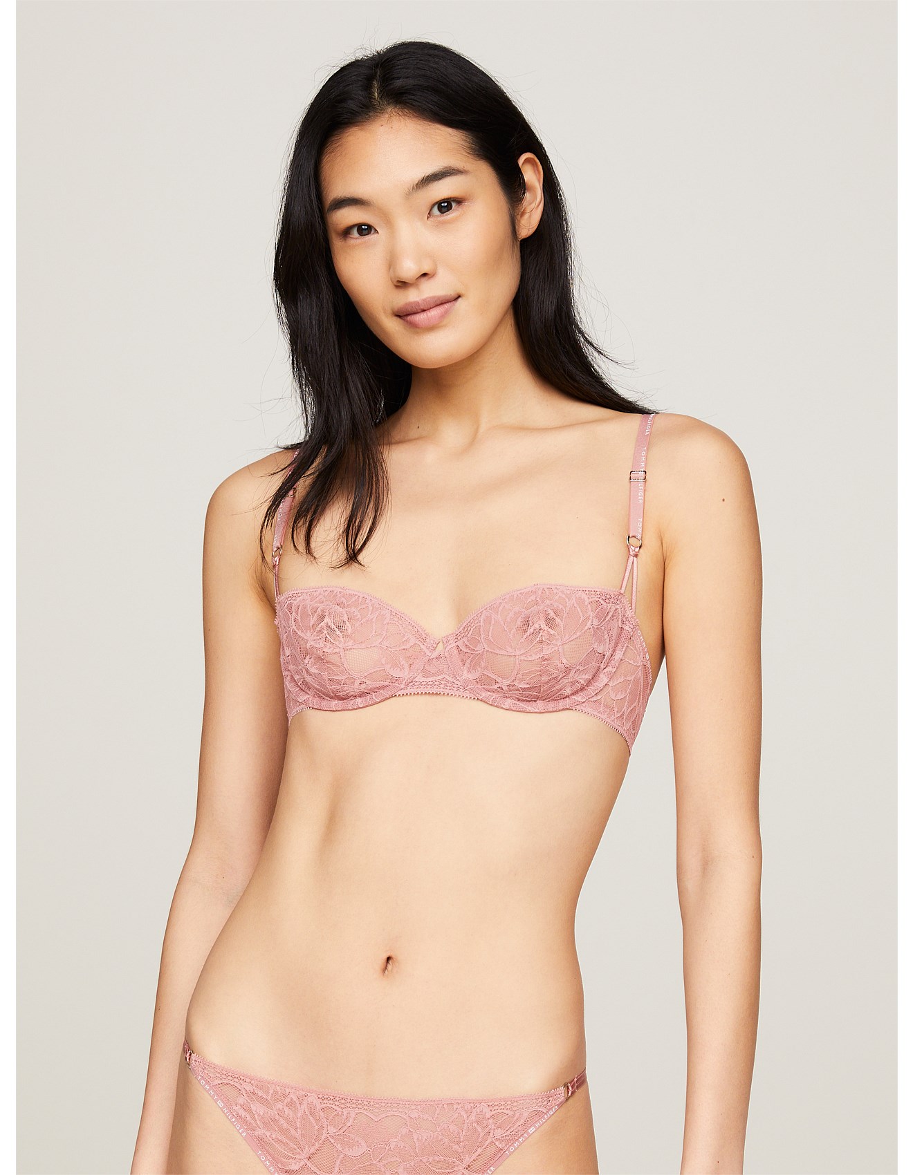 Tommy Hilfiger Premium Lace Balconette Bra David Jones
