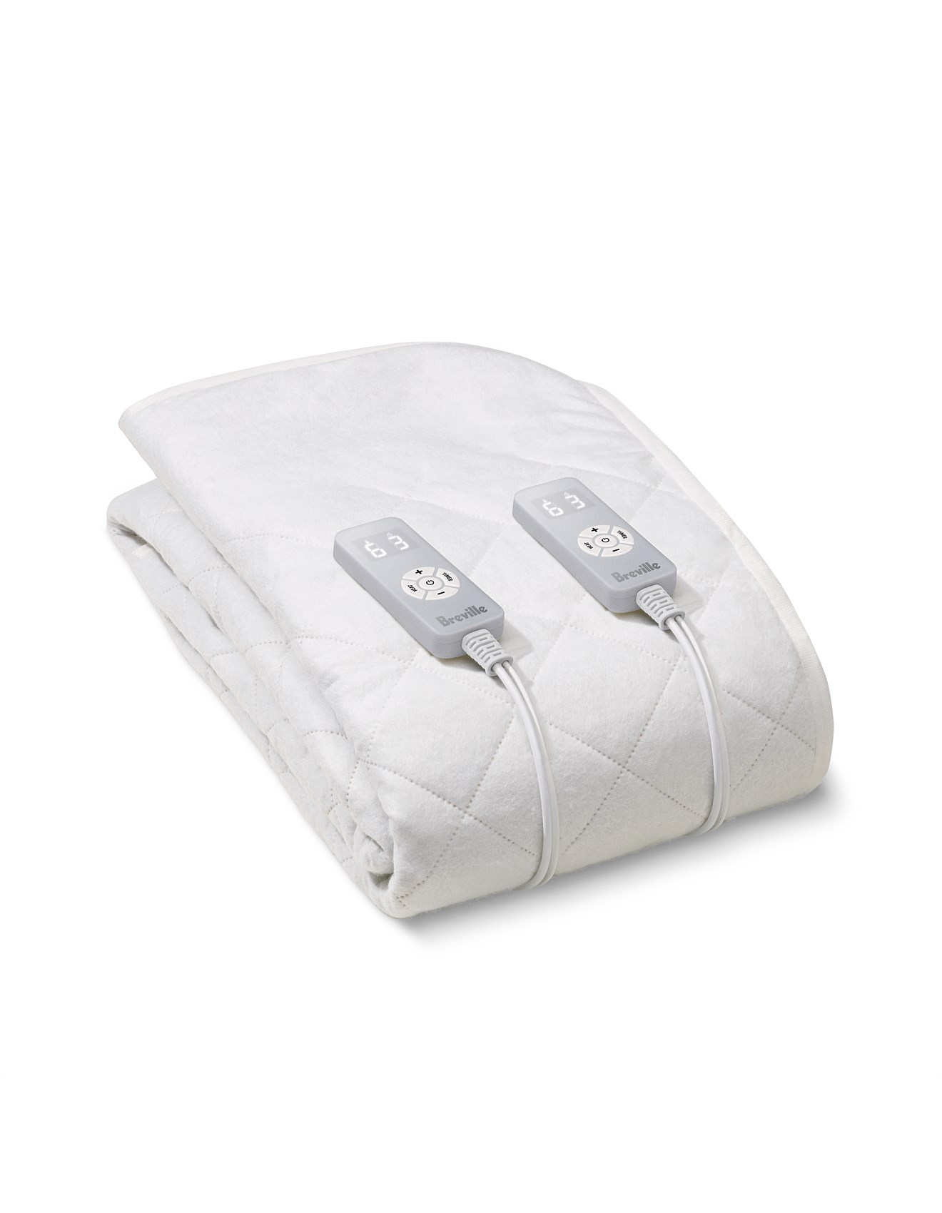Quilted Fitted Heated Breville Electric Throw Breville Bodyzone