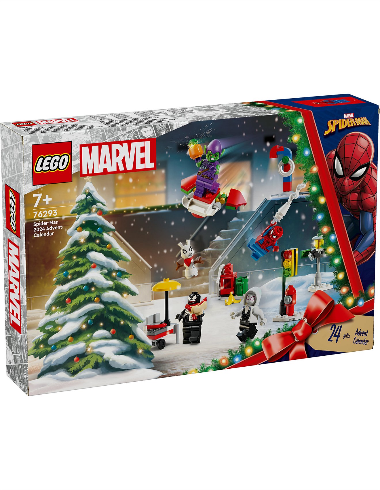 Lego Lego Super Heroes Spider Man 2024 Advent Calendar 76293 David Jones