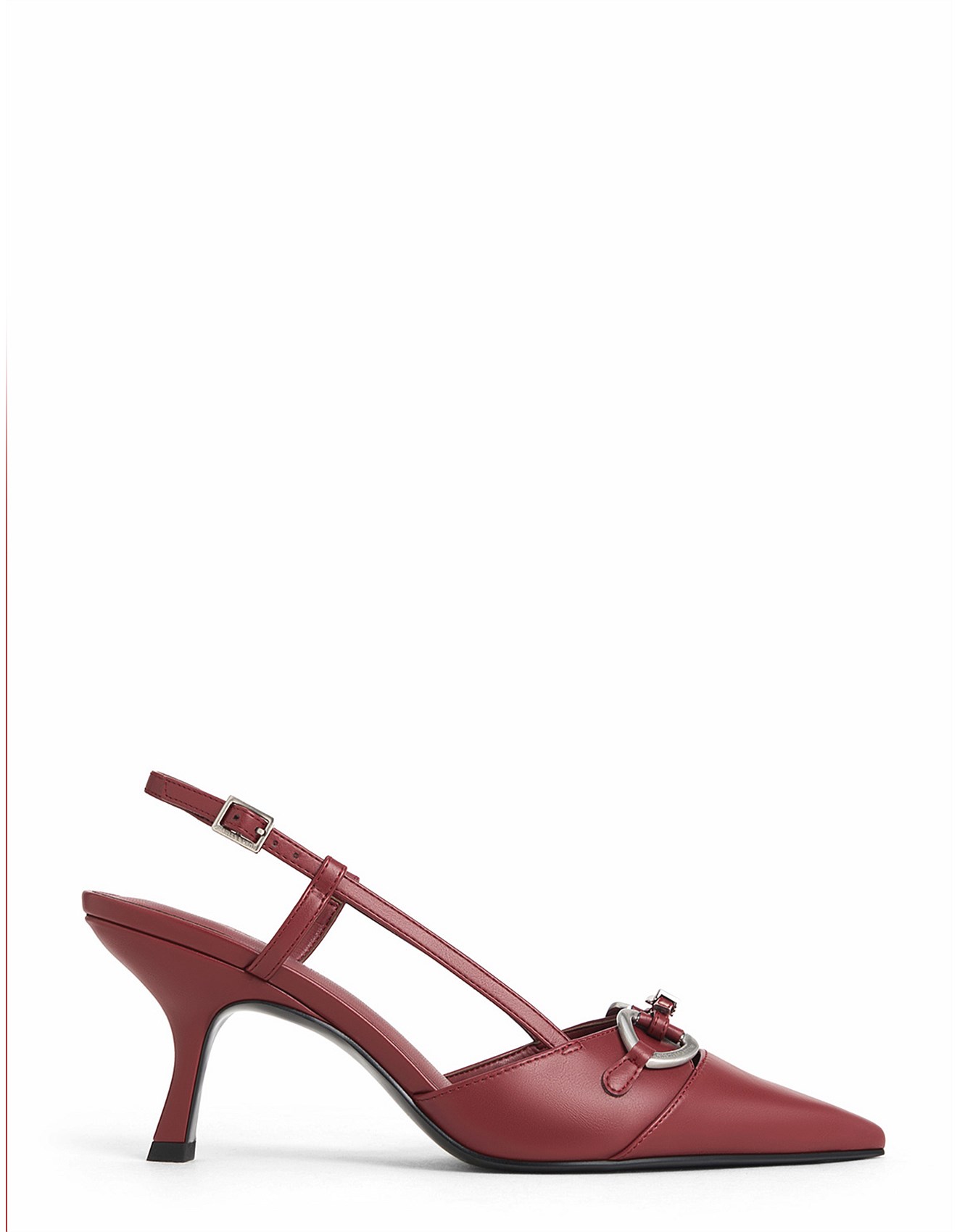 Charles Keith Women's Covered Open-back Heels David Jones