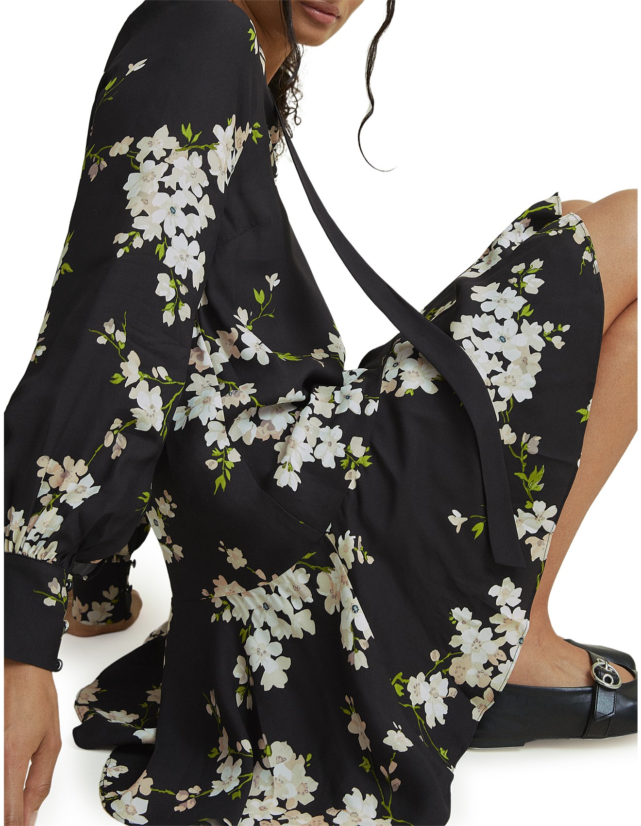 dancer tie neck mini