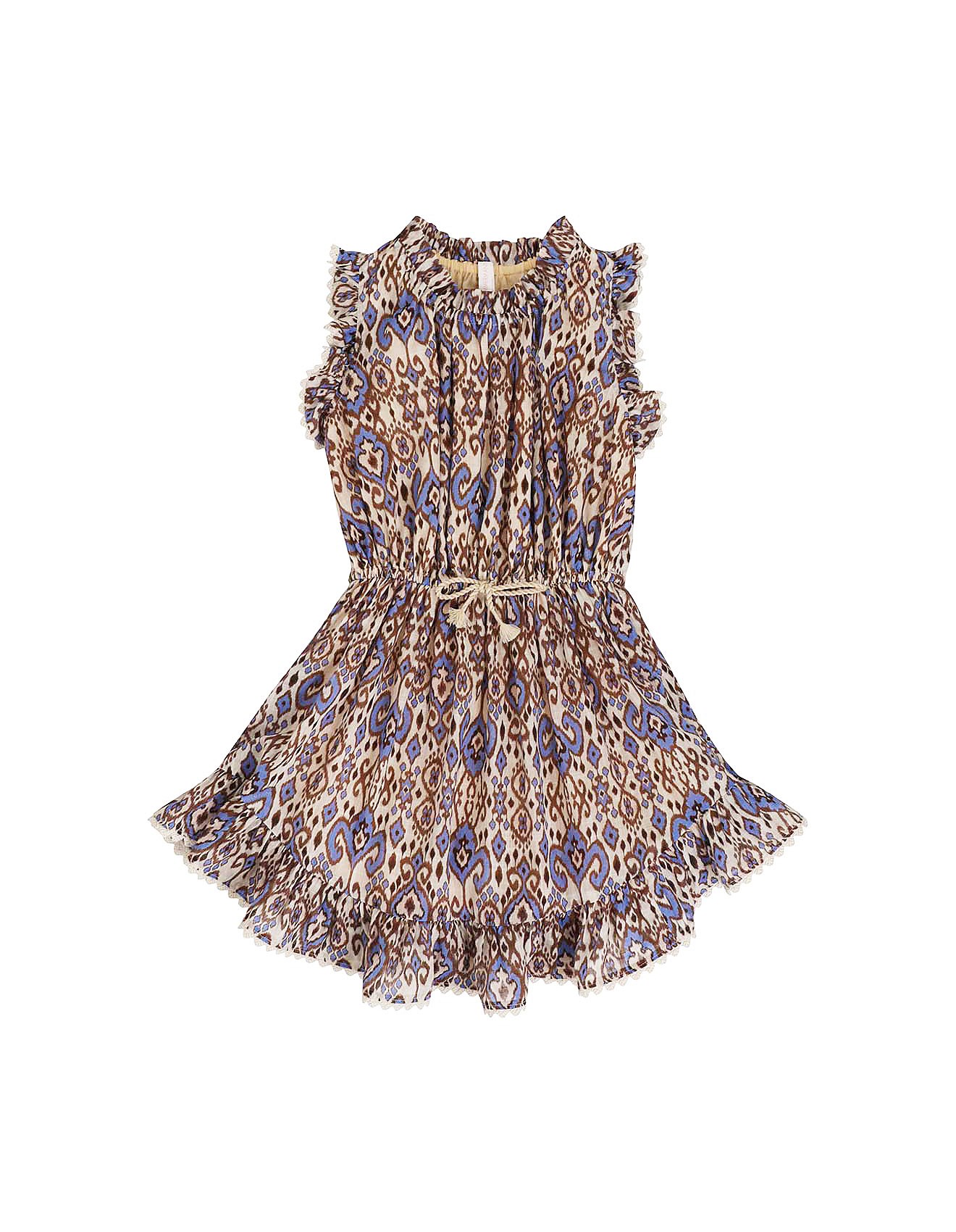 Zimmermann Wylie Flip Dress With Playful Frill Hem David Jones