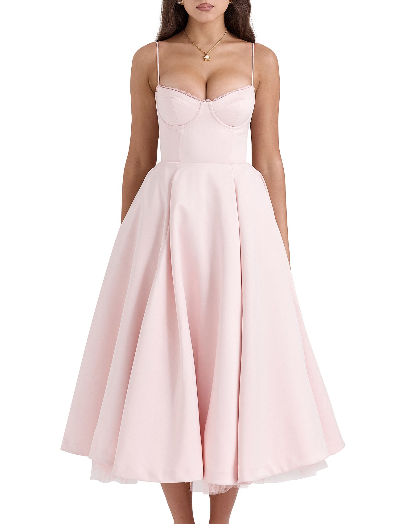 House Of Cb House Of Cb Mademoiselle Midi Dress David Jones