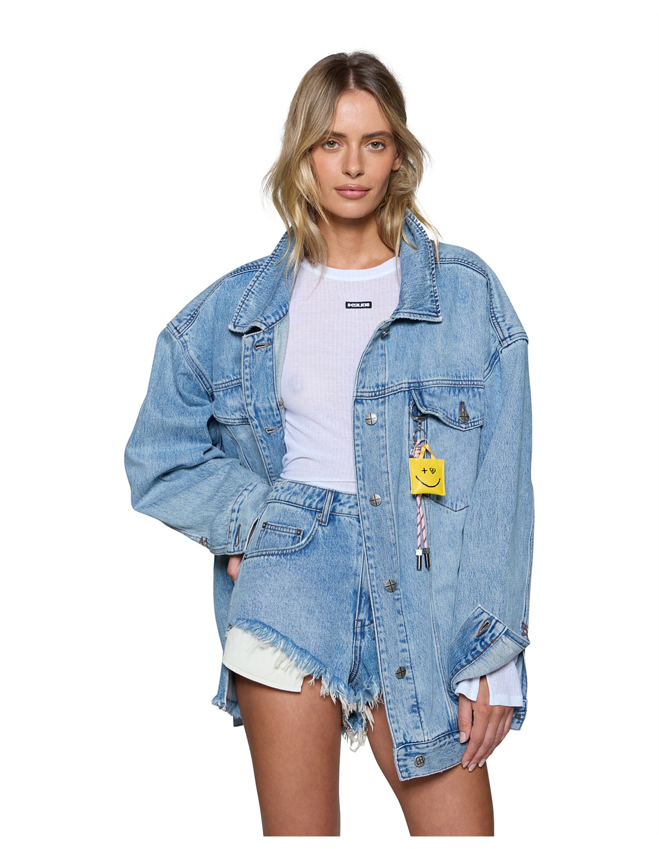 【YZERR着用】 KSUBI DENIME JACKET YZERR着用】 KSUBI DENIME JACKET YZERR着用】 KSUBI デニム