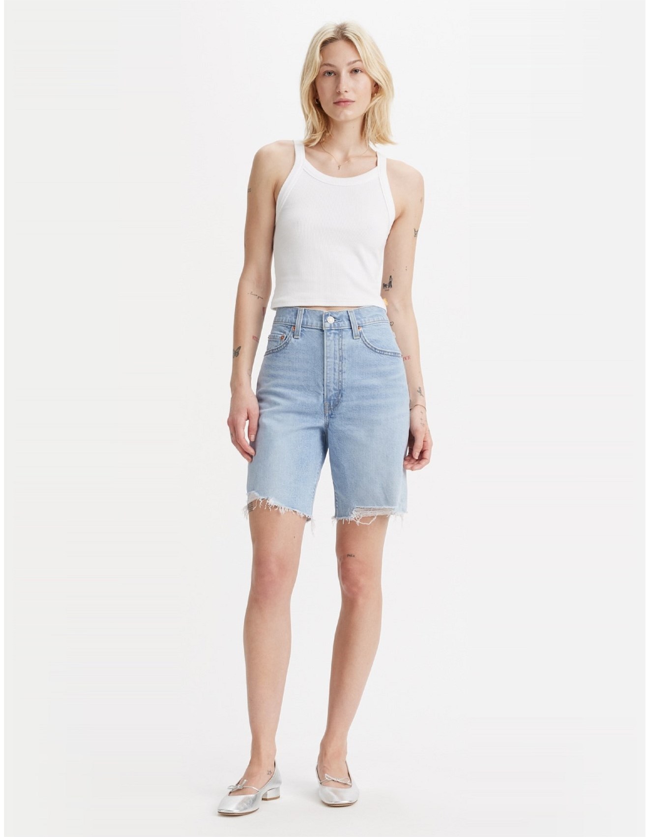 Levi's Ribcage Bermuda Short David Jones