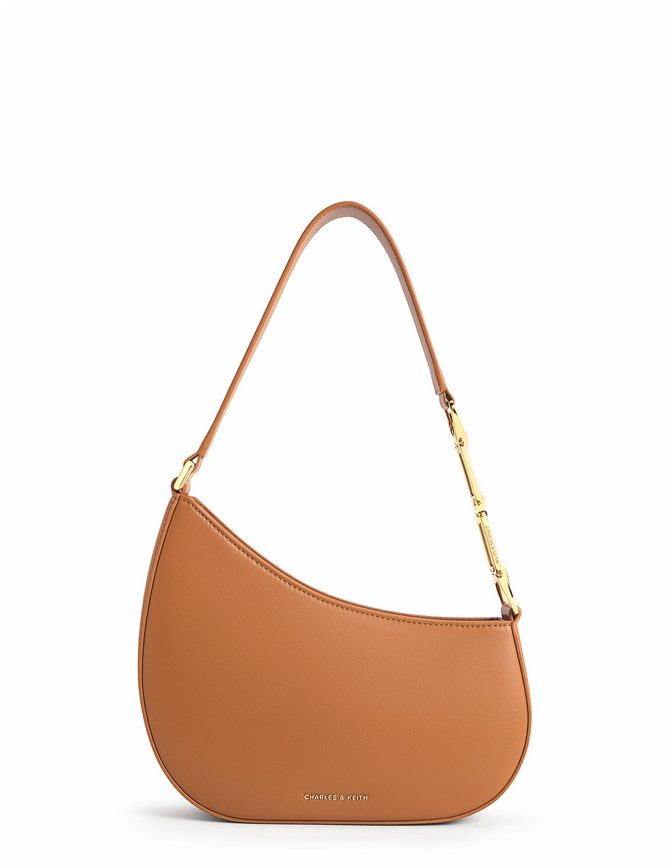 Charles Keith Agatha Chain-accent Shoulder Bag David Jones