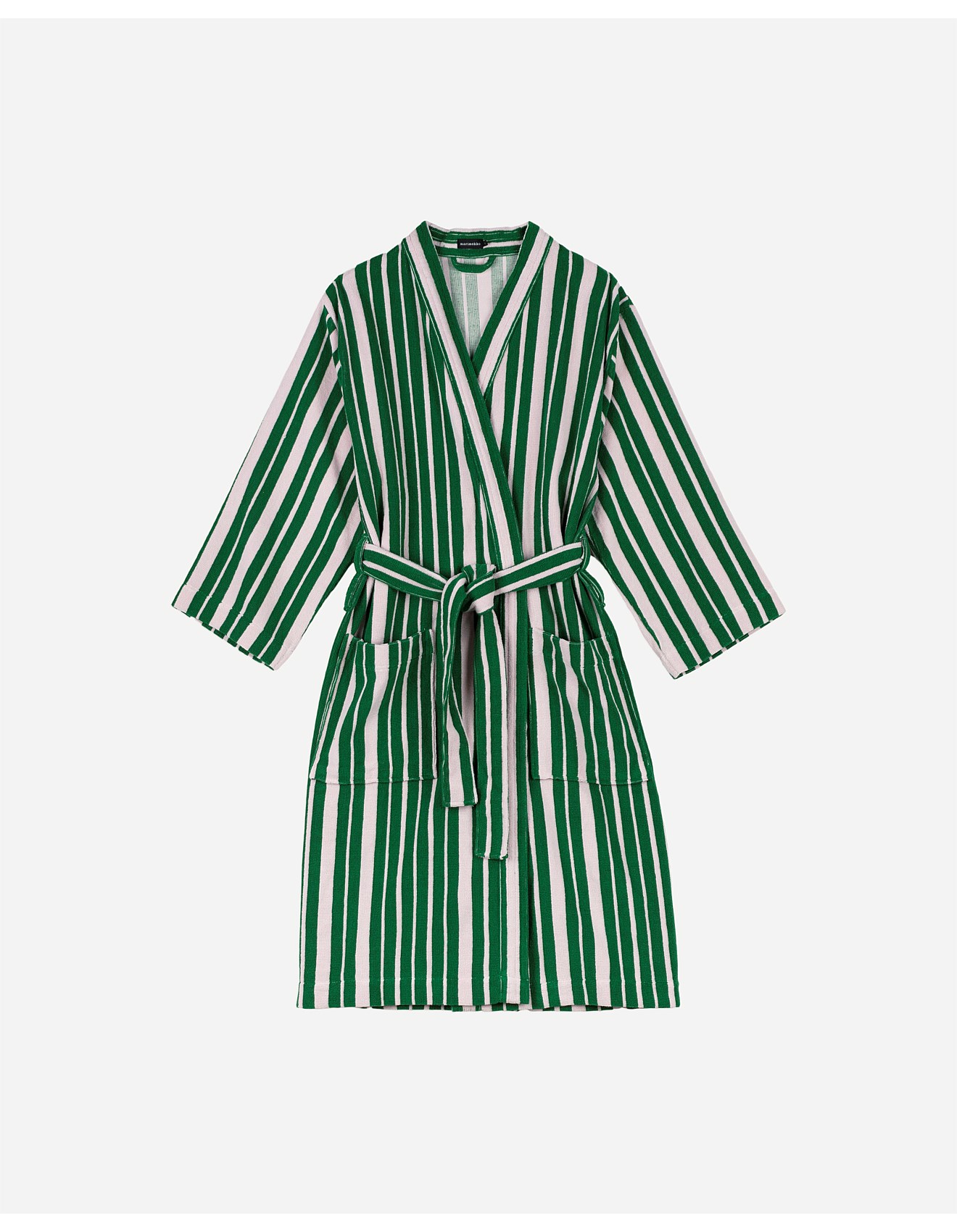 Marimekko Raide Bath Robe | David Jones