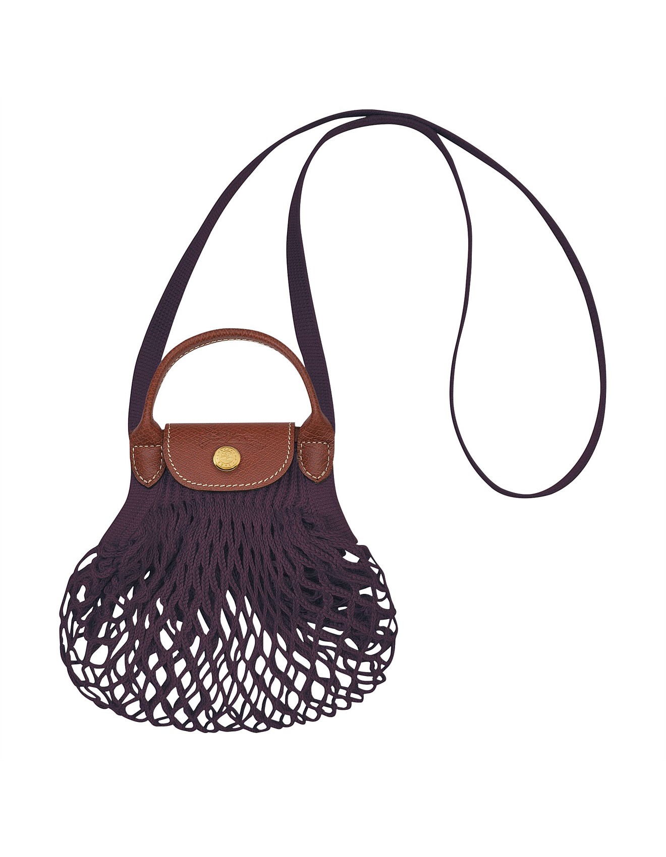 Longchamp Le Pliage Filet Mesh Clutch Xs | David Jones