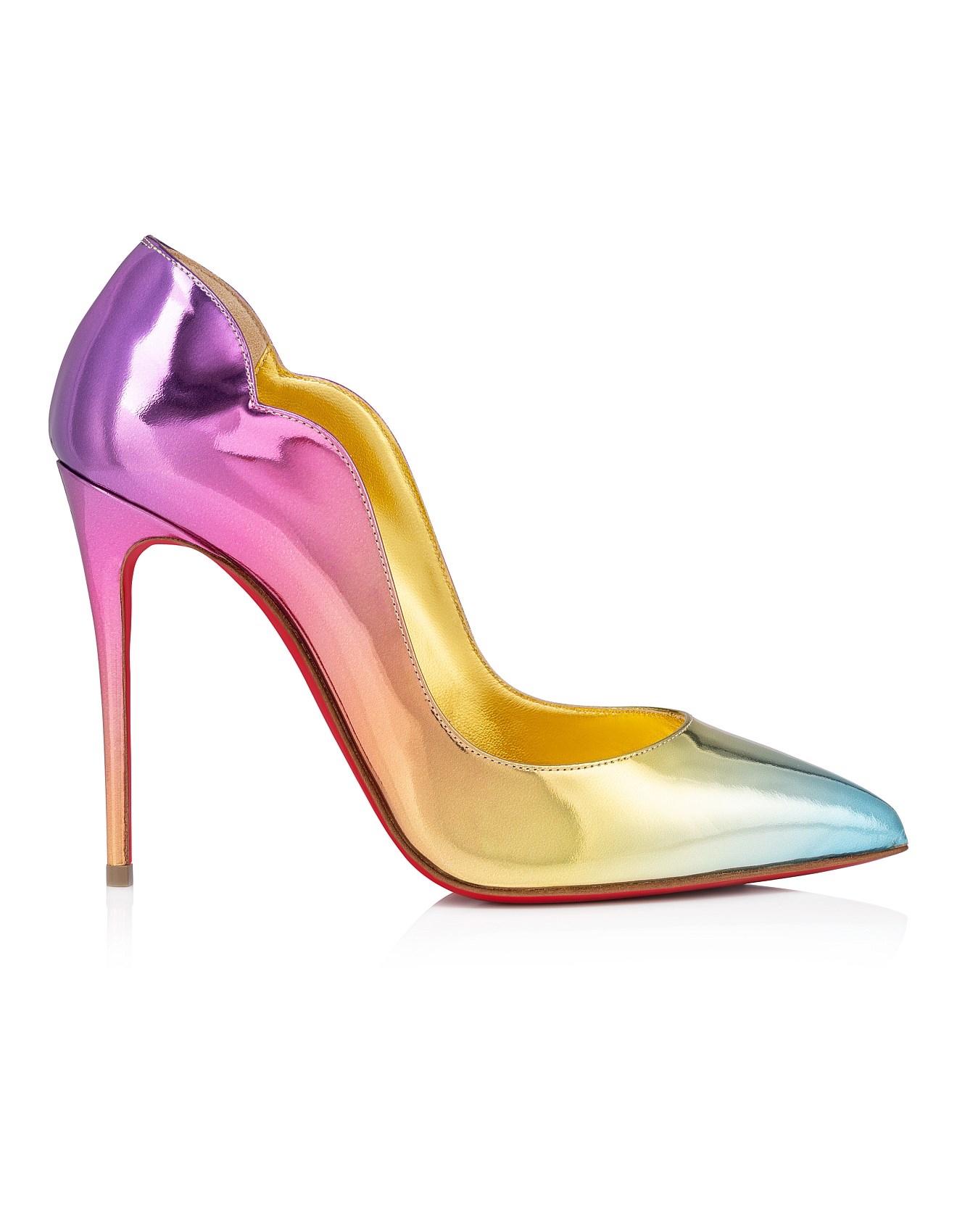 Christian Louboutin Hot Chick 100 Specchio Boreal/lining