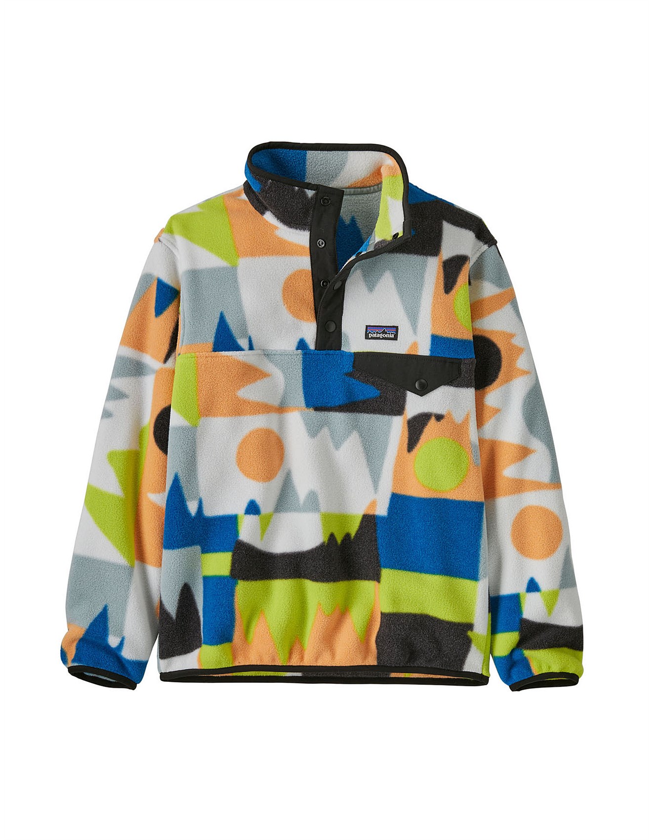 Patagonia Kids Lightweight Synchilla Snap-t Pullover David Jones - Main Image
