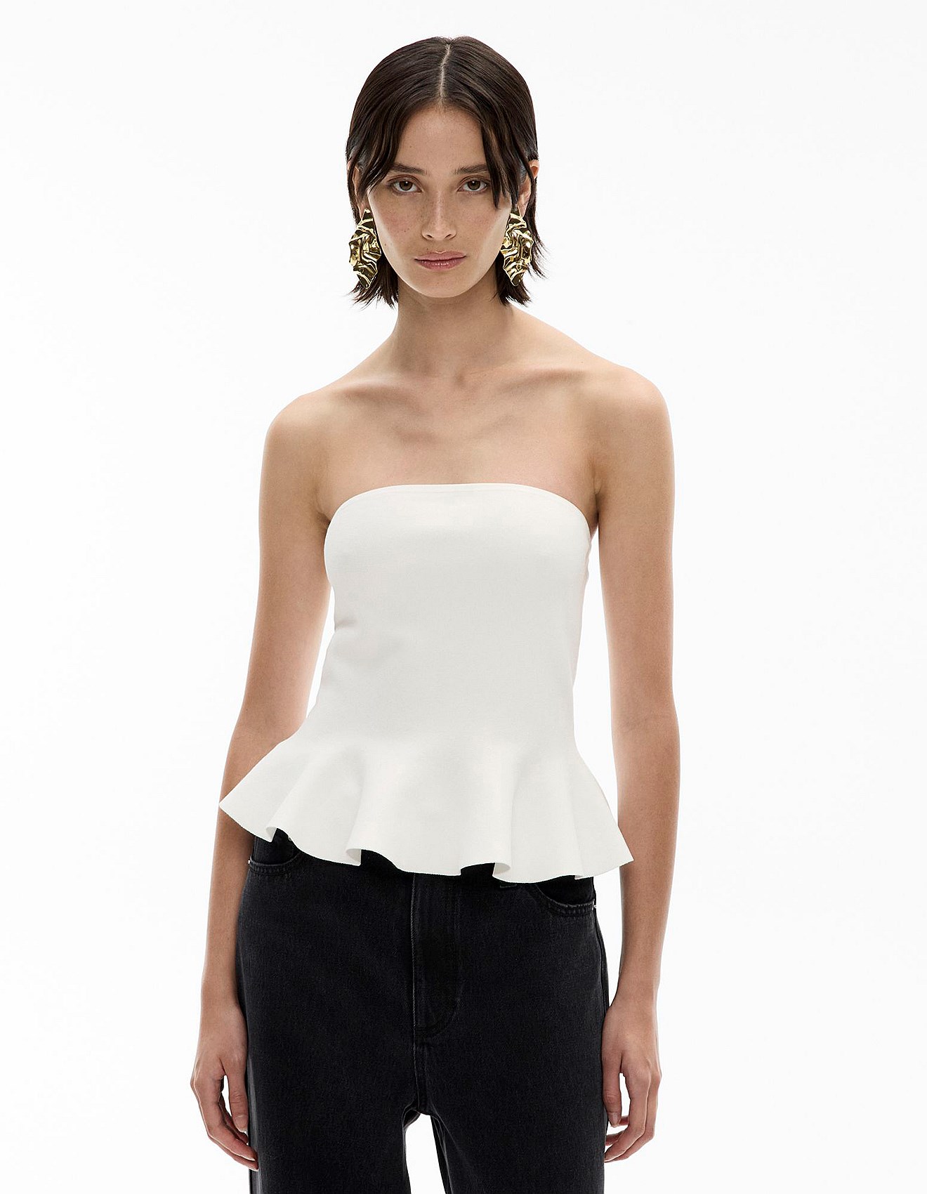 Witchery Peplum Knit Top David Jones