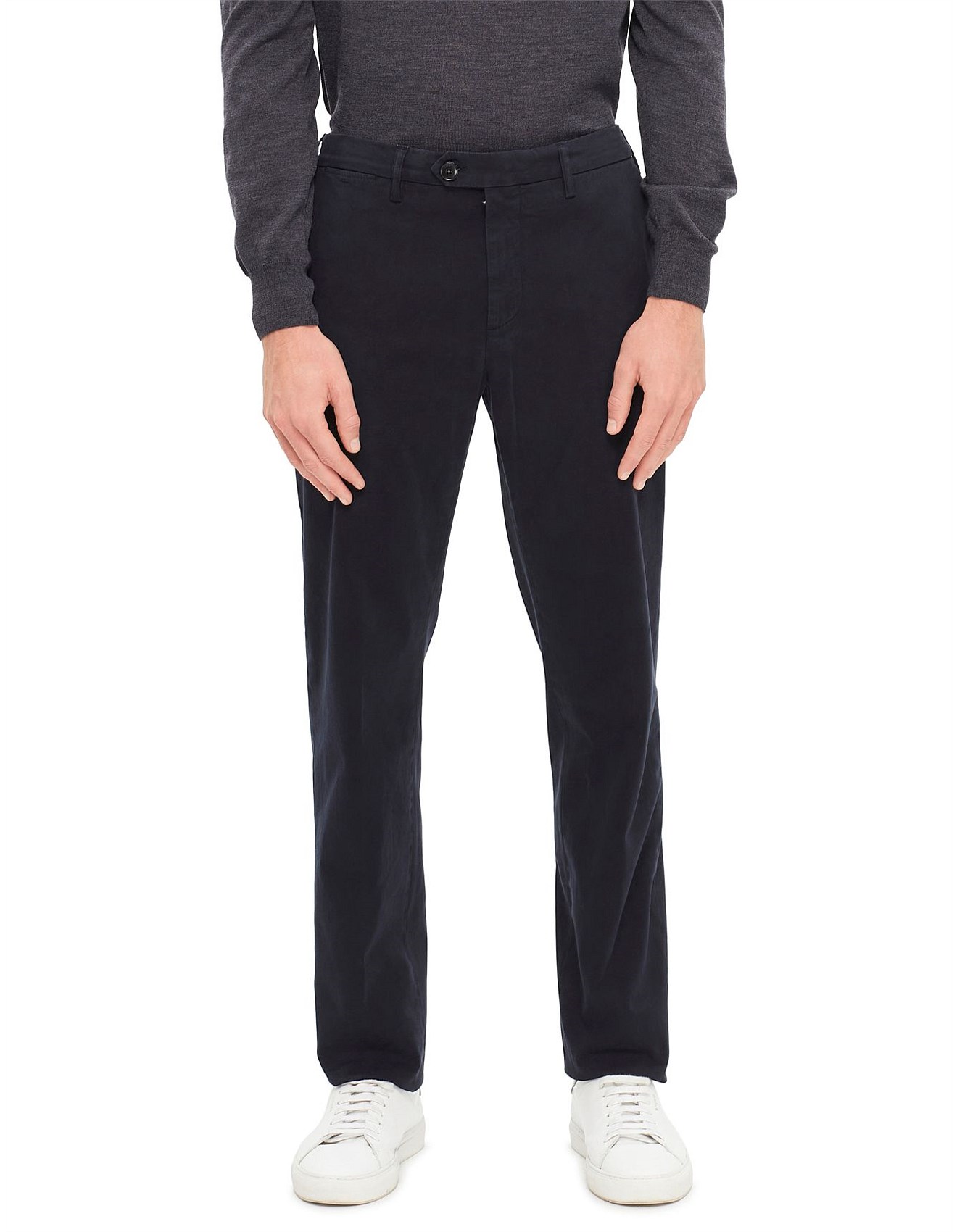 Canali Cotton Stretch Casual Trouser David Jones