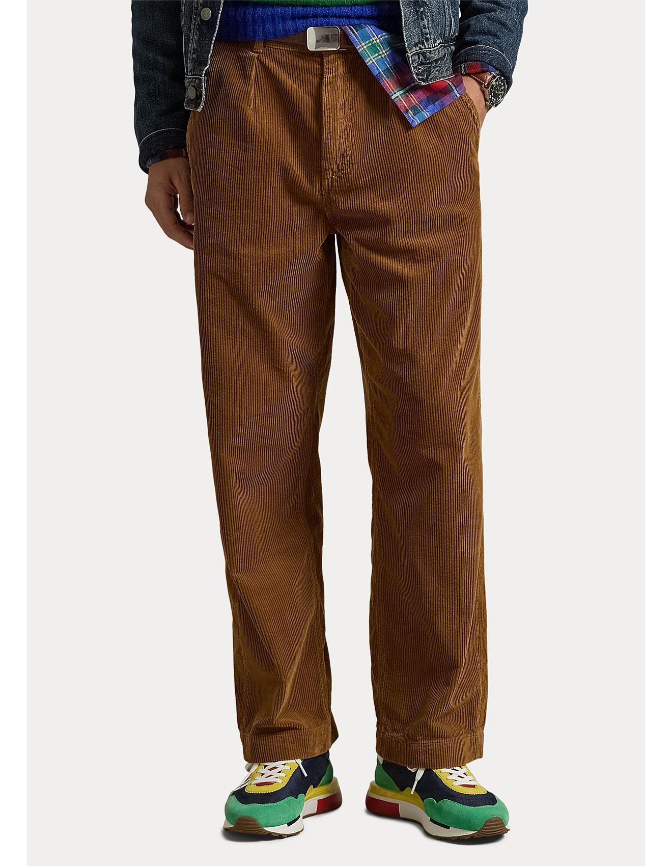 Polo Ralph Lauren Classic Fit Pleated Corduroy Pant | David Jones