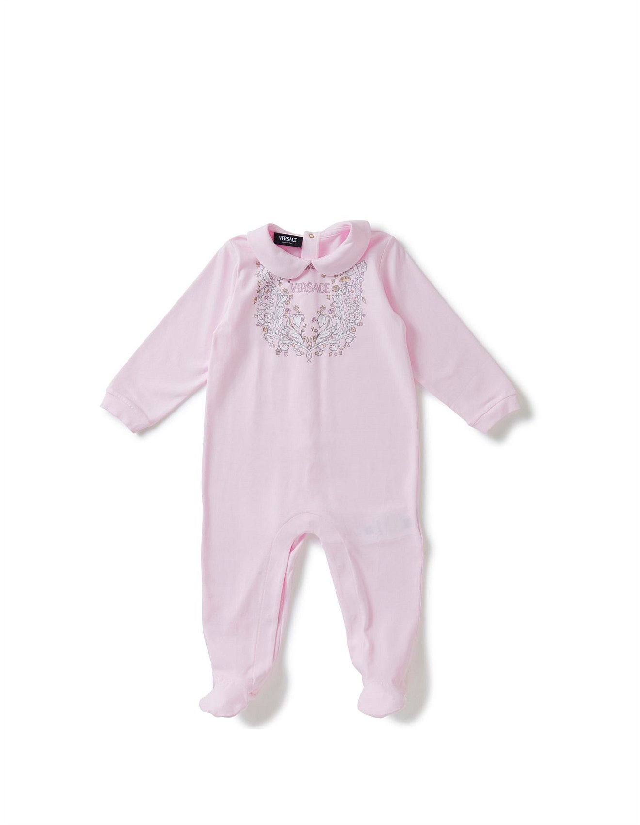 Versace Onesie Barocco Print (0-12 Months) David Jones