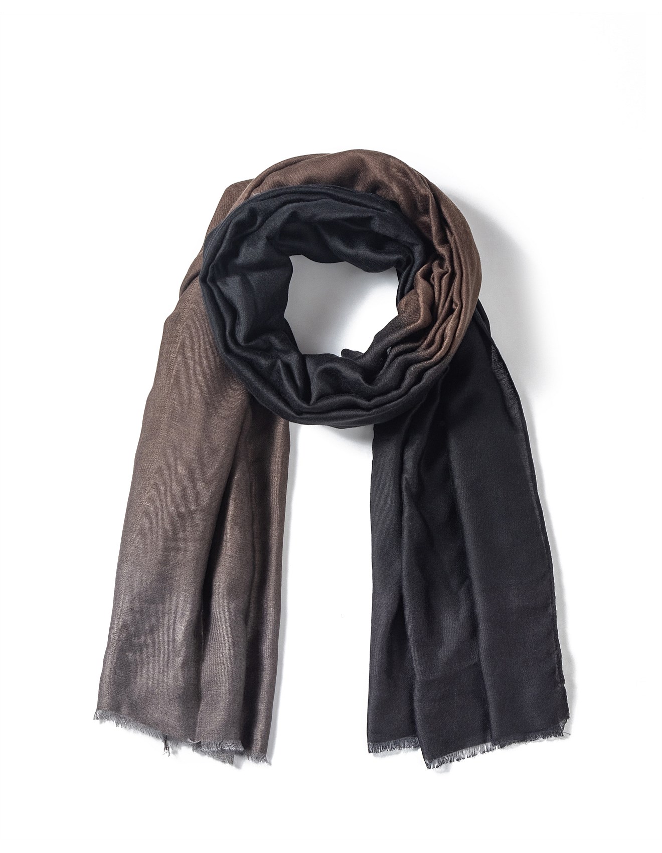 Gregory Ladner Ombre Stripe Scarf David Jones