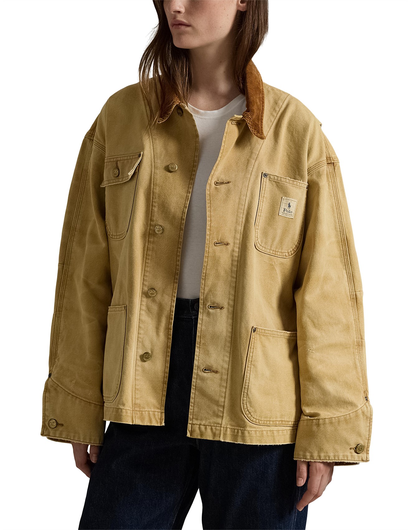 Polo Ralph Lauren Cotton Canvas Utility Jacket | David Jones