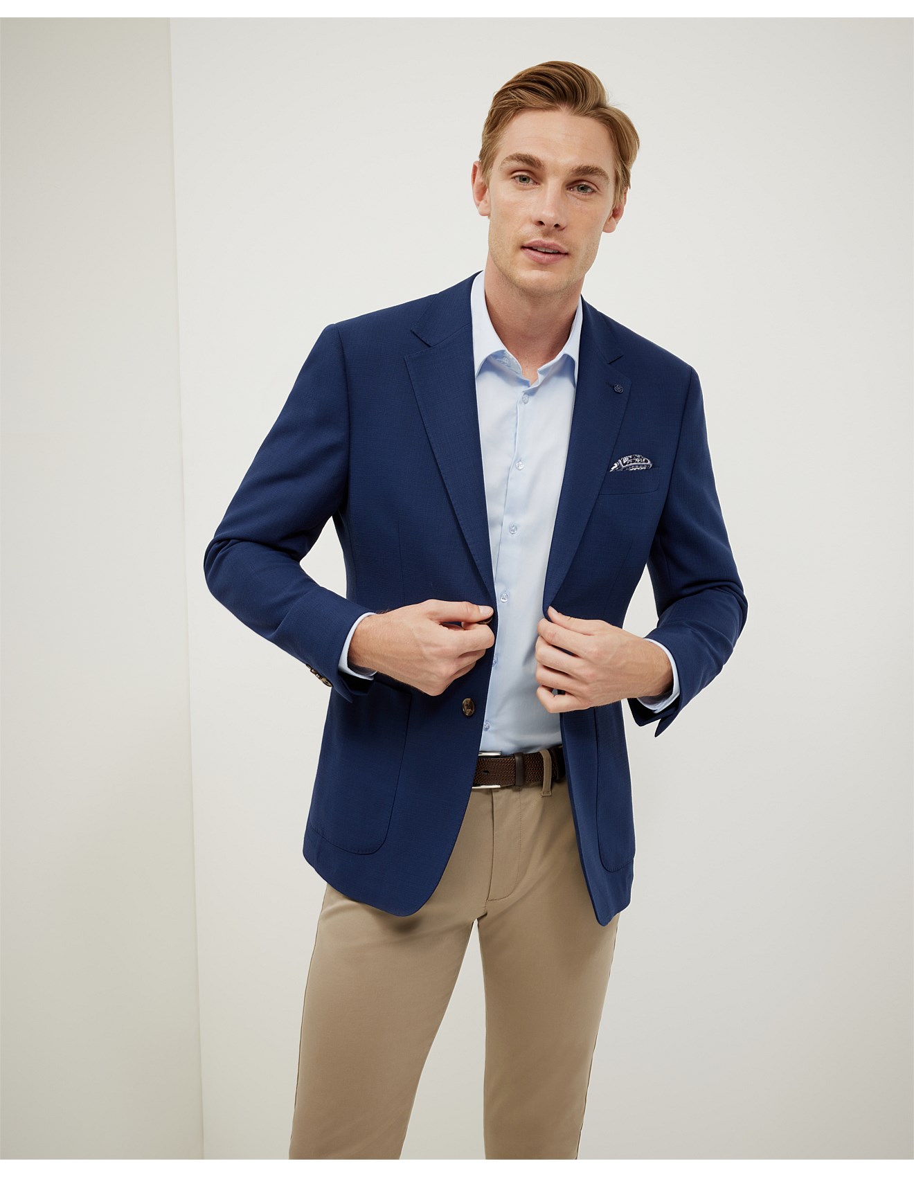 Politix Slim Stretch Blazer David Jones