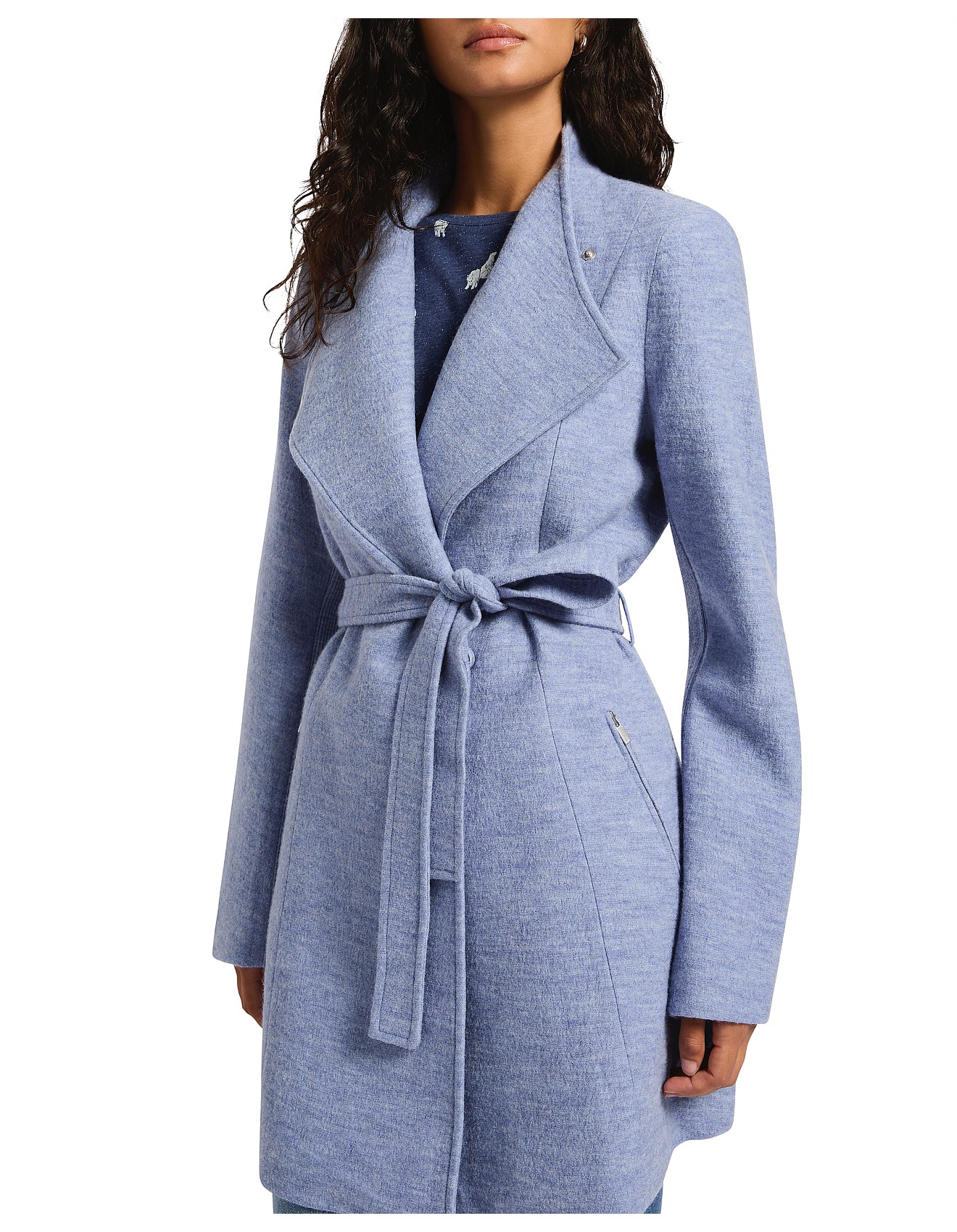 Marcs Women Ruby Felted Wool Coat David Jones