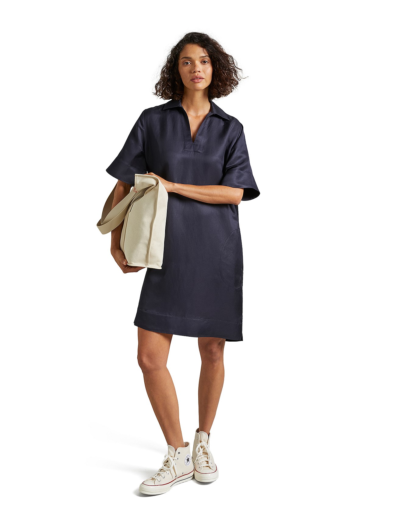 Fine-day Relaxed Popover Dress David Jones