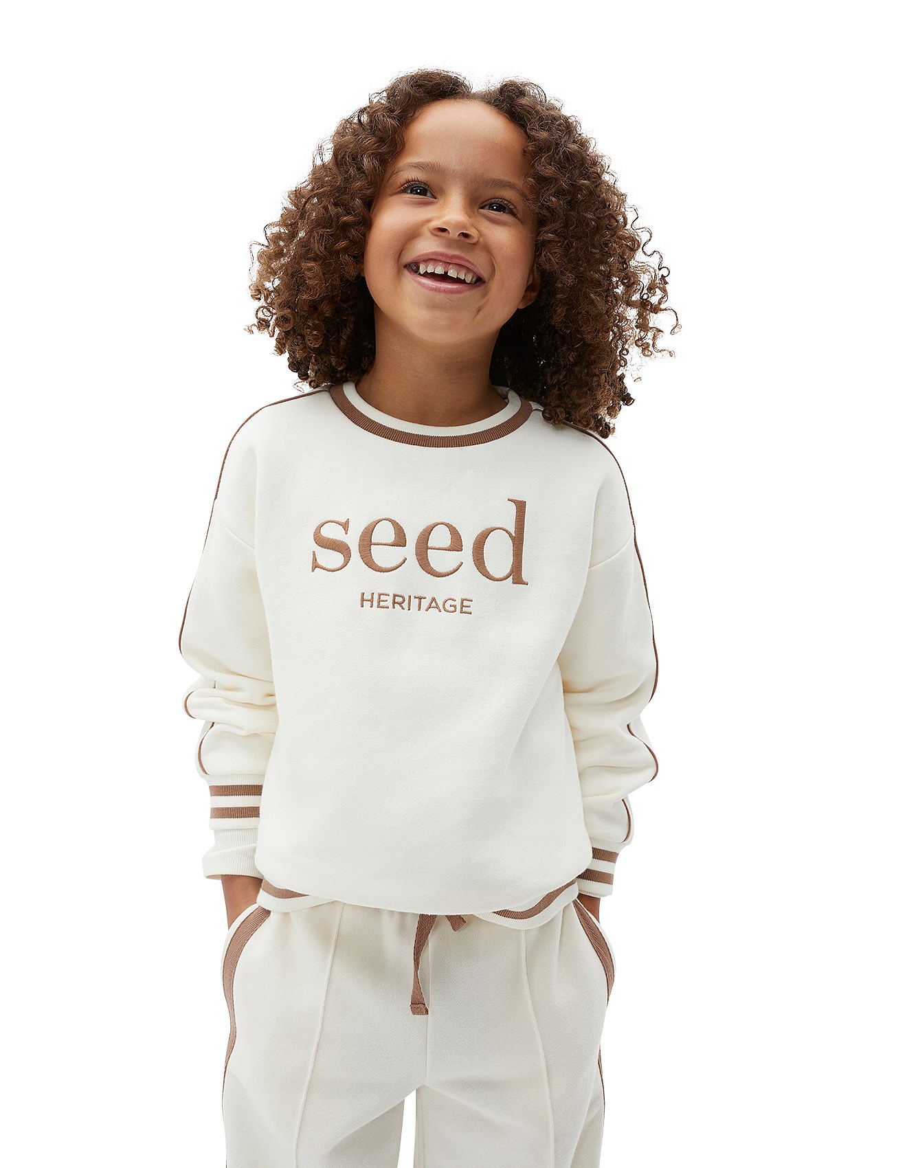 Seed Heritage Core Logo Sweat | David Jones