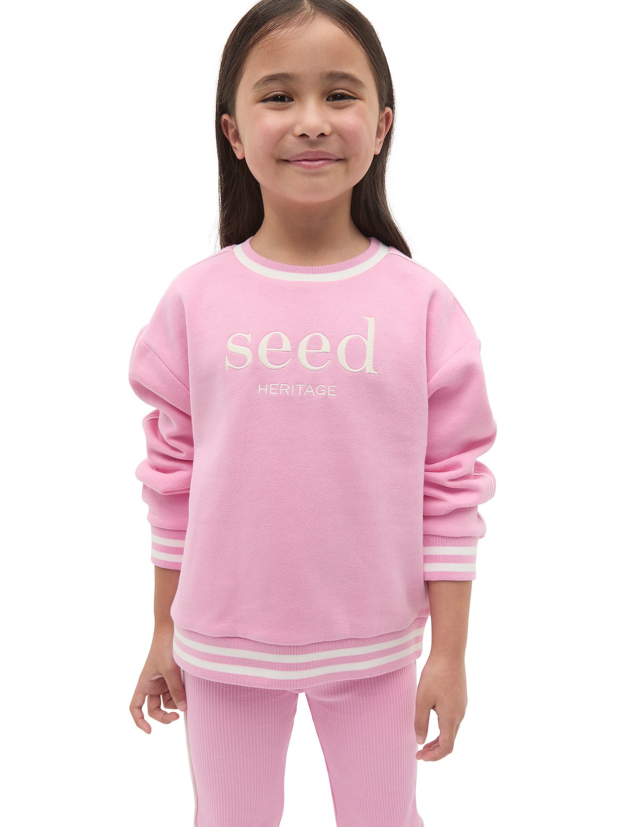 Seed Heritage Core Logo Sweat | David Jones