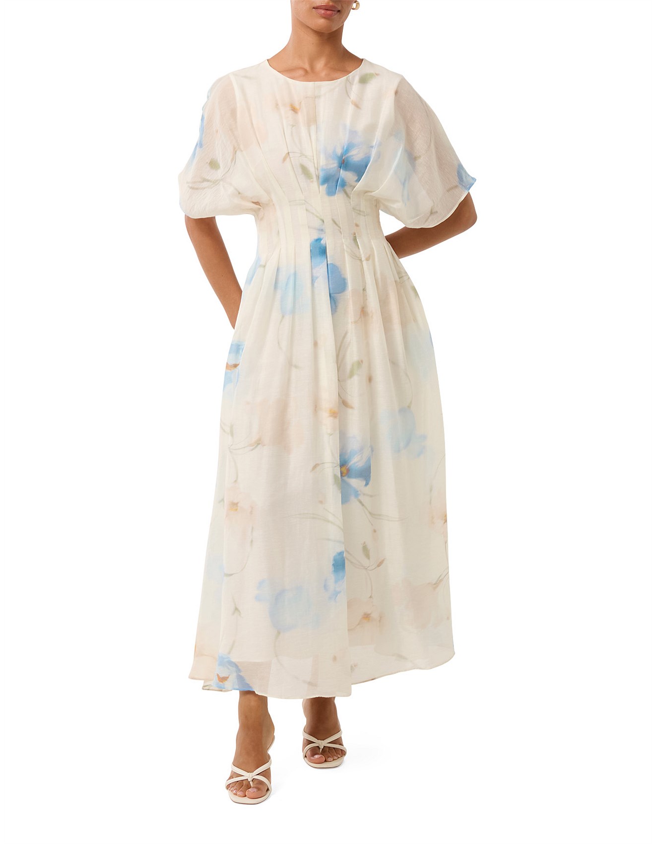 Forever New Midi Dress Forever New Eve Petite Seam Detail Midi