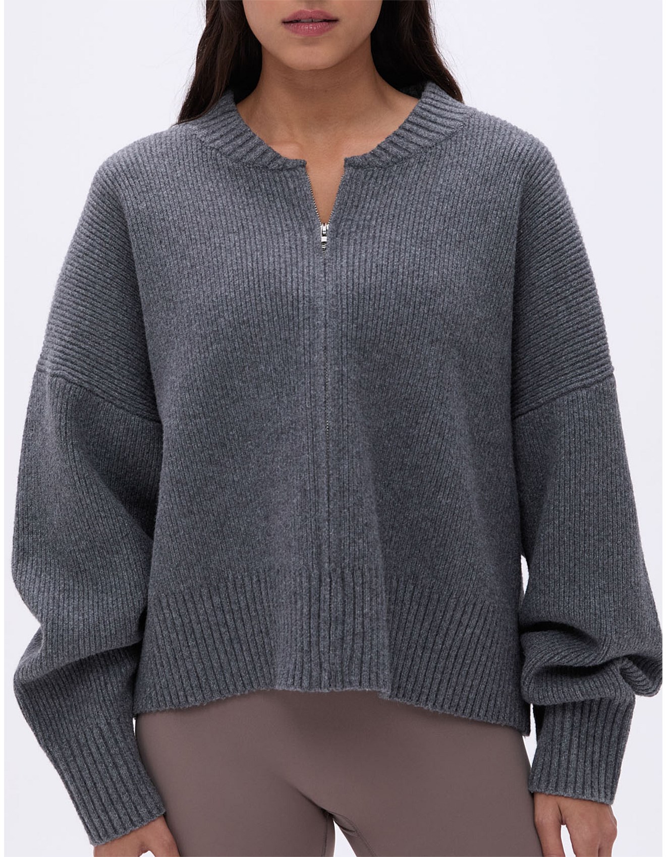 Adanola Knit Bomber Jacket David Jones