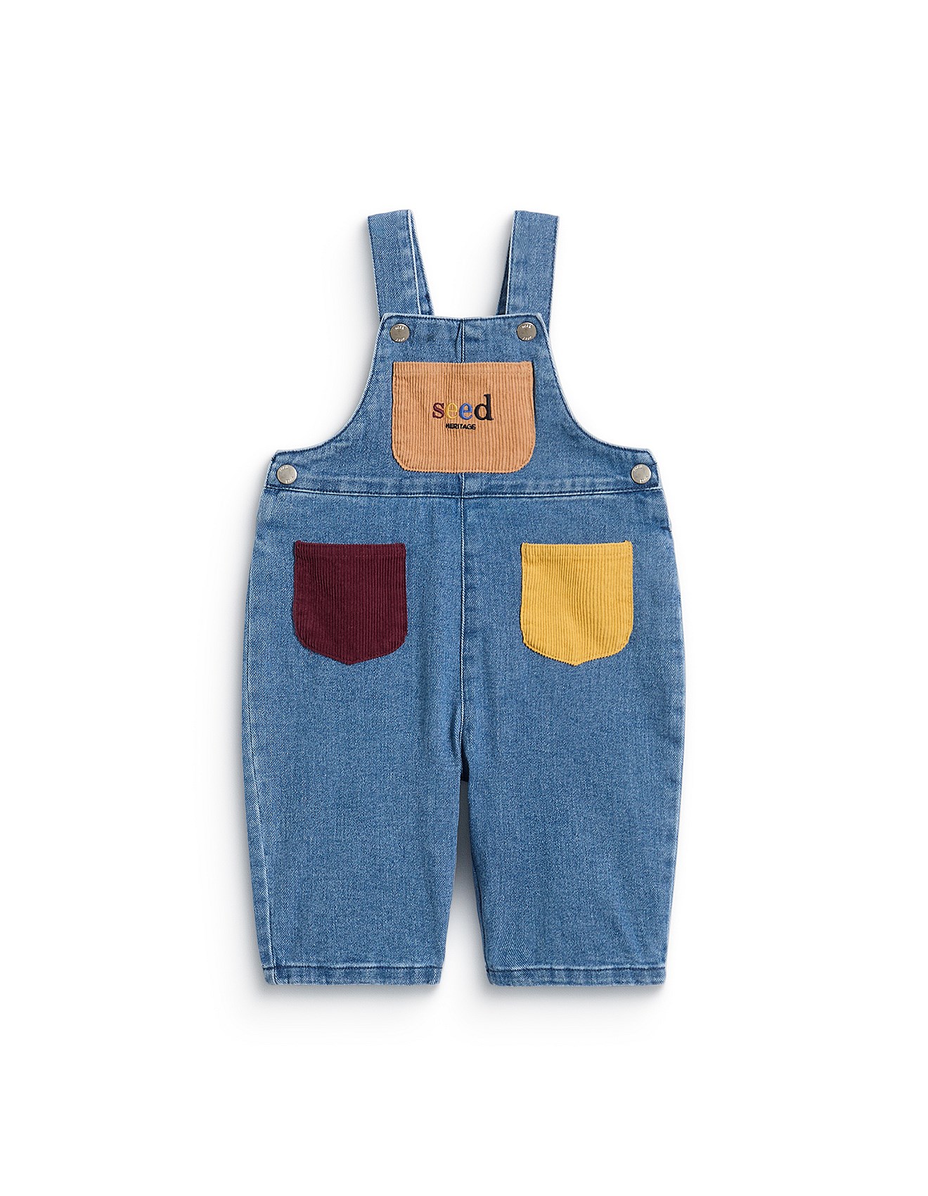 Seed Heritage Denim Logo Overall David Jones
