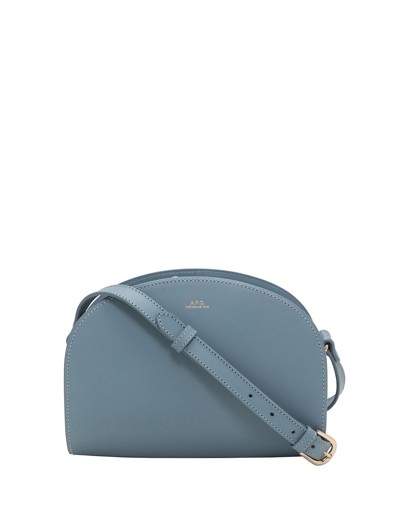 Brown Apc Mini Lune Bag Demi-lune Shoulder Bag David Jones