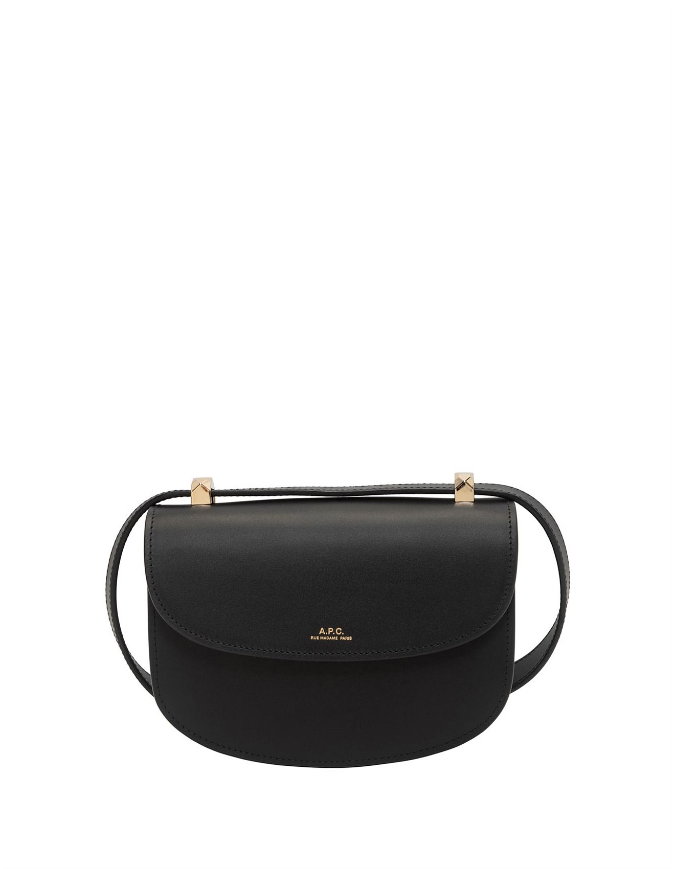 Genève Mini Bag In Black Leather David Jones