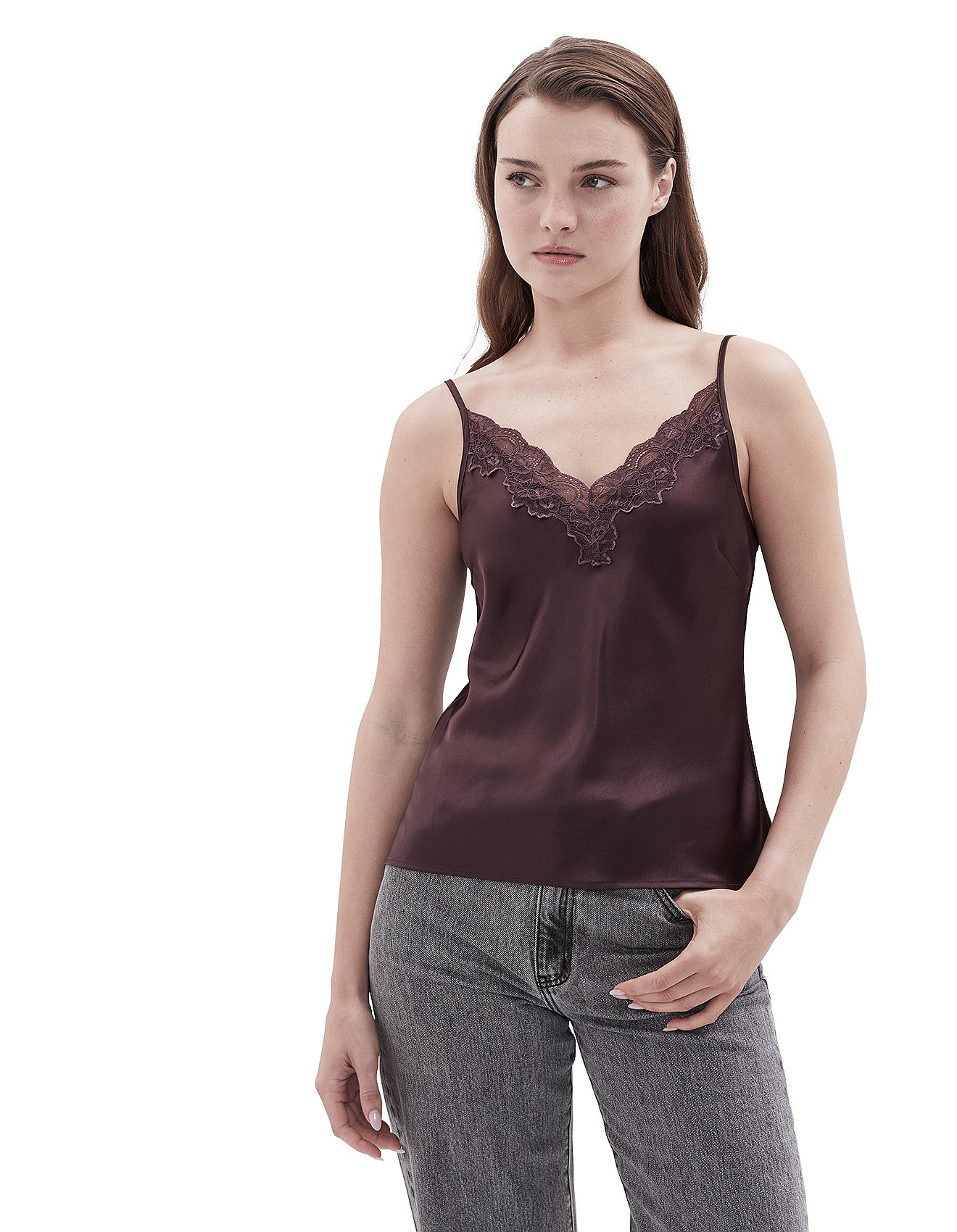 Unison Lace Trim Cami | David Jones