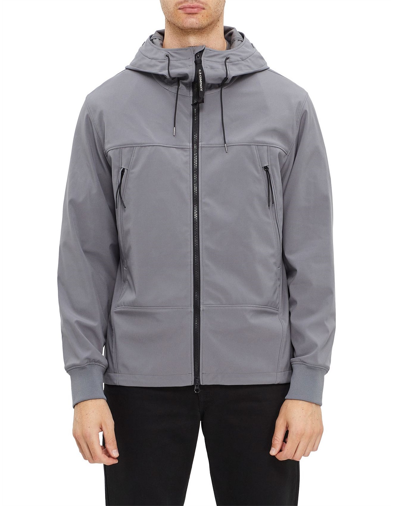 Cp Company C.p. Shell-r Goggle Jacket Blue Fox | David Jones