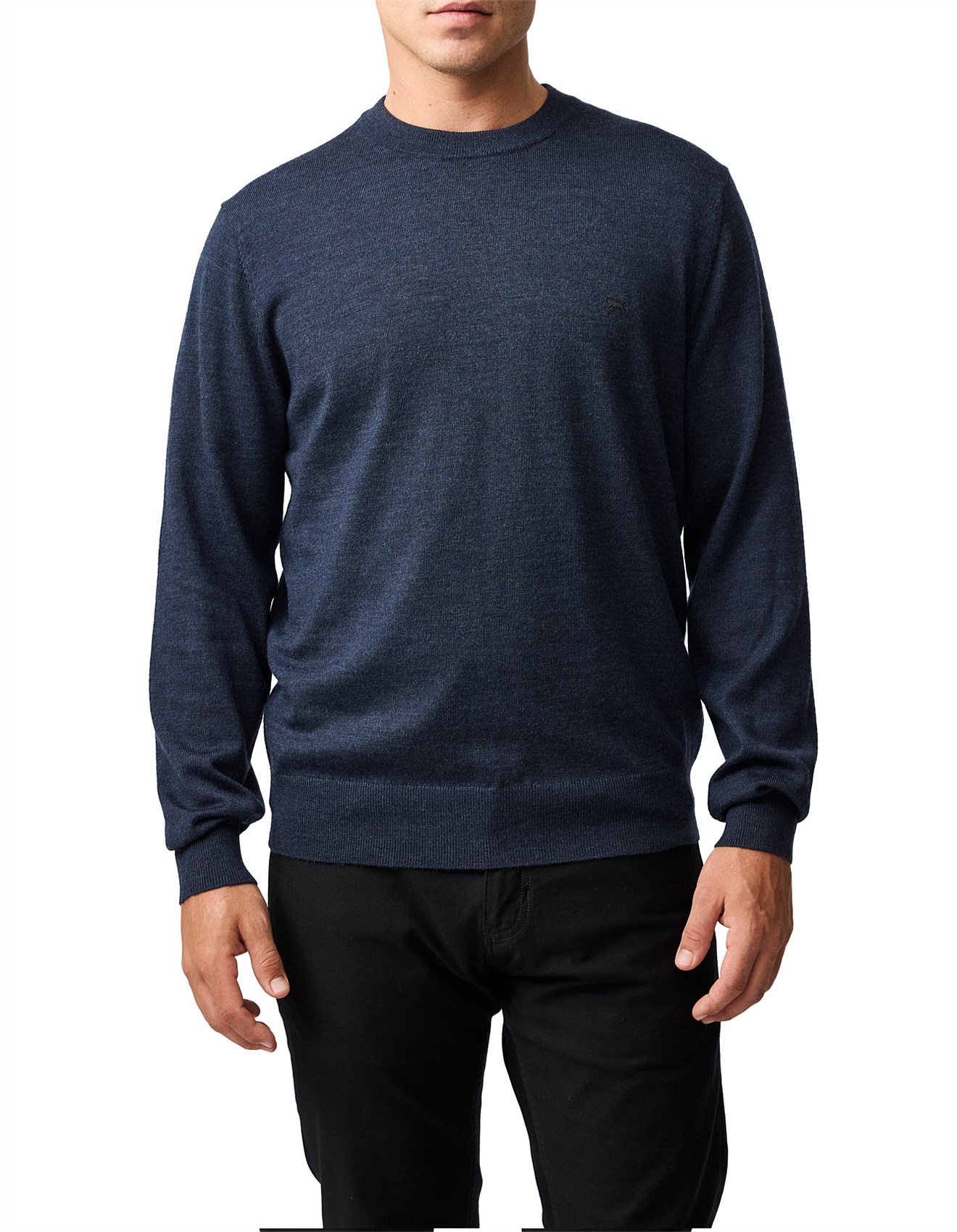 Rodd & Gunn York Bay Knit -Midnight | David Jones