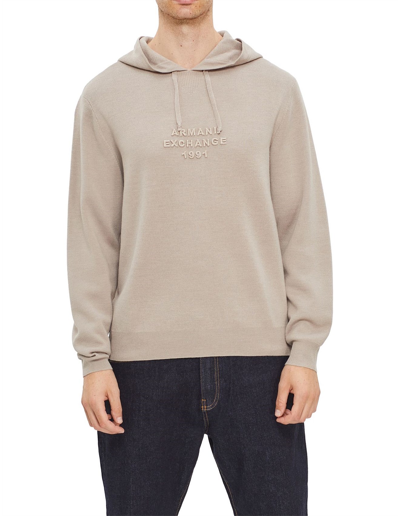 トップス ARMANI EXCHANGE knit hoodie/cardigan Wool Blend Zip Up Hooded Cardigan | Armani Exchange