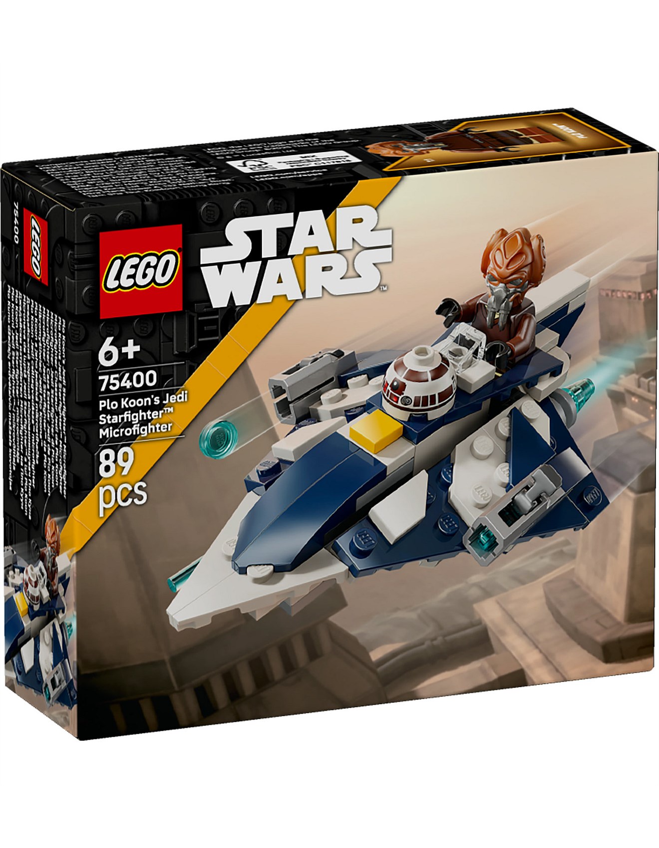 Lego Lego Star Wars Plo Koons Jedi Starfighter Microfighter 75400