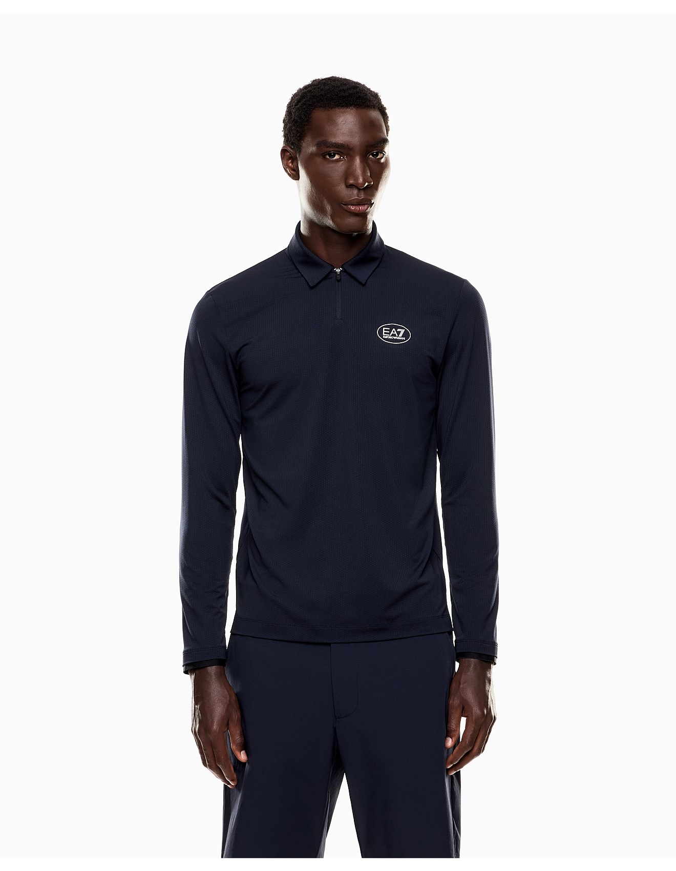 Ea7 Golf Pro Long Sleeve Polo David Jones